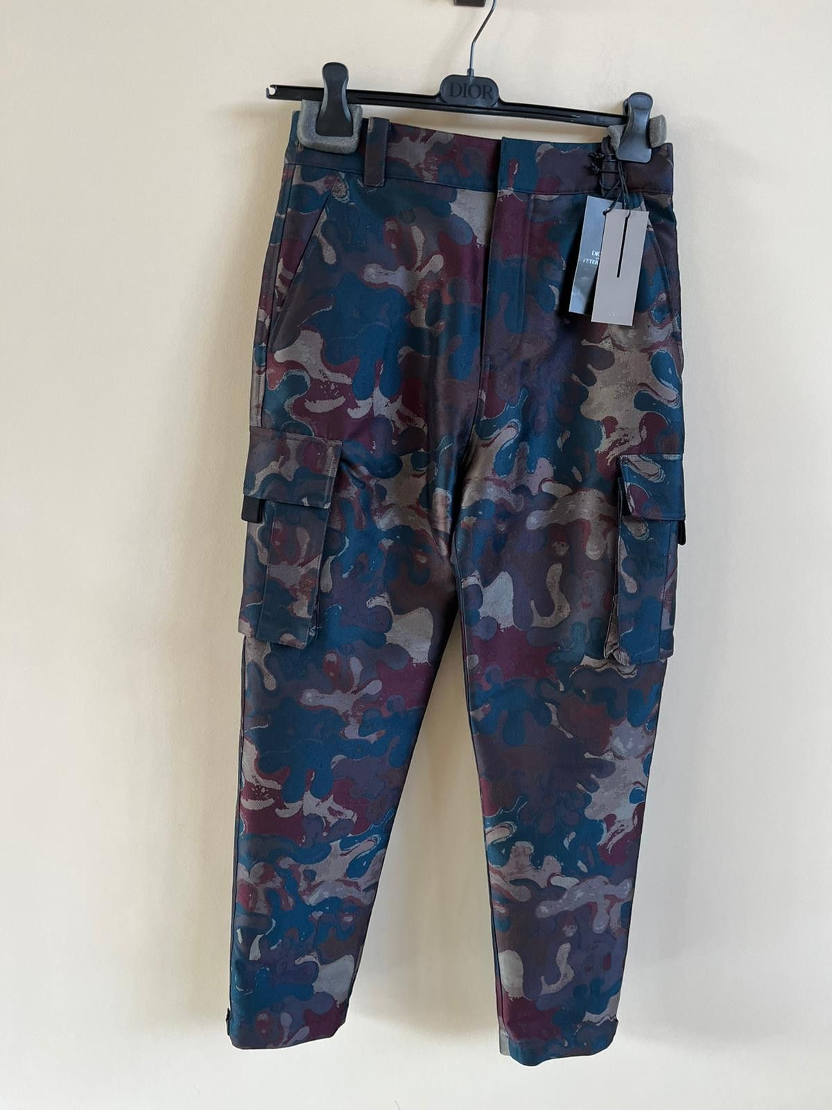 Dior Camouflage Cargo Pants Size US 30 / EU 46 - 8 Thumbnail