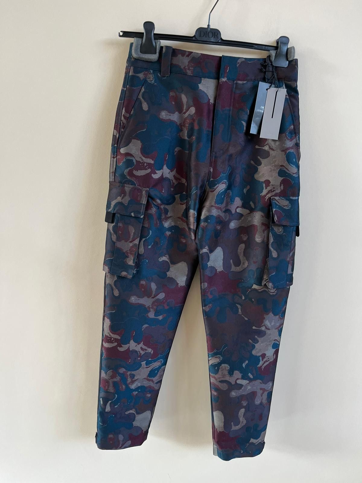 Dior Camouflage Cargo Pants Size US 30 / EU 46 - 6 Thumbnail
