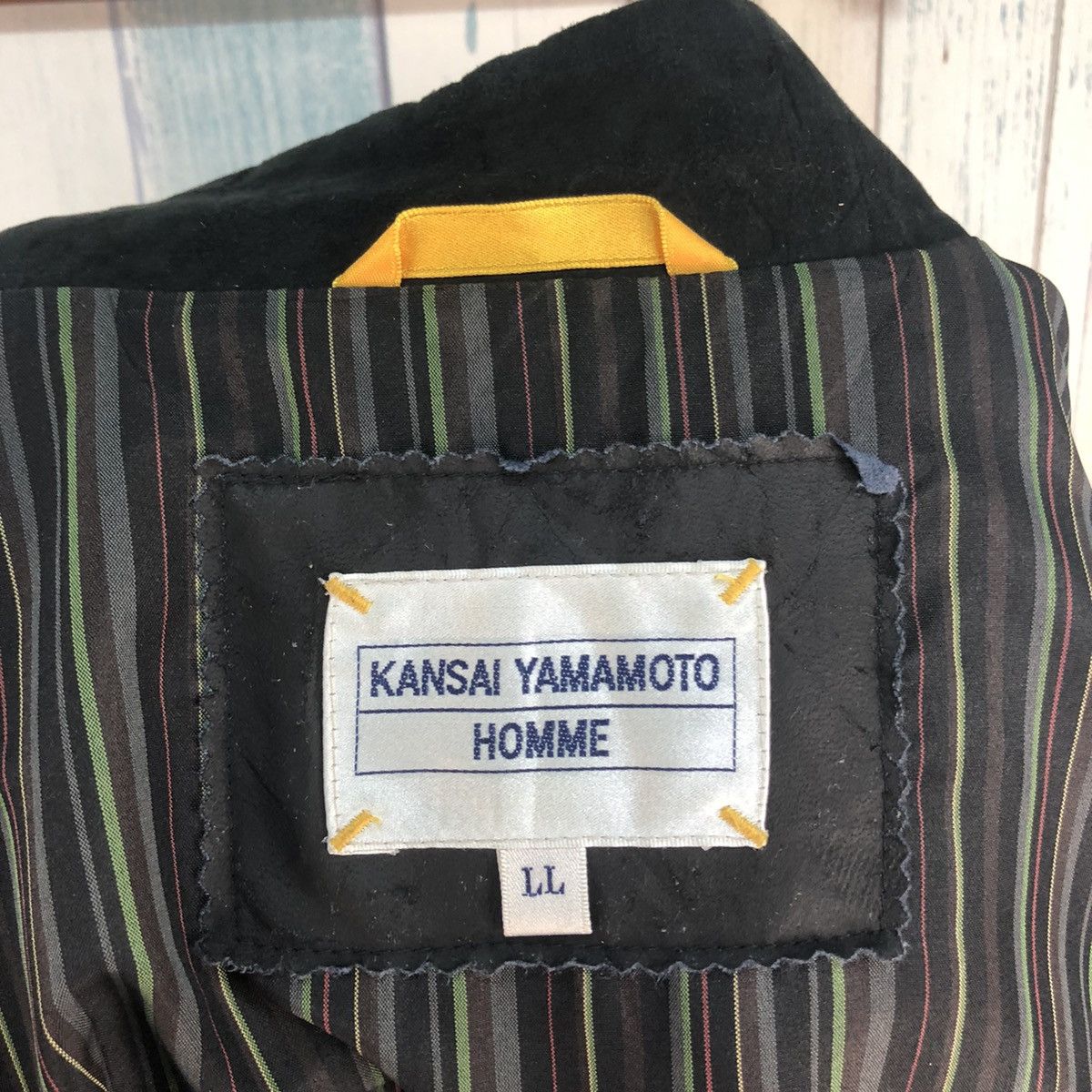 Designer × Japanese Brand × Kansai Yamamoto Vintage Kansai Yamamoto Homme Jacket Size US L / EU 52-54 / 3 - 8 Thumbnail