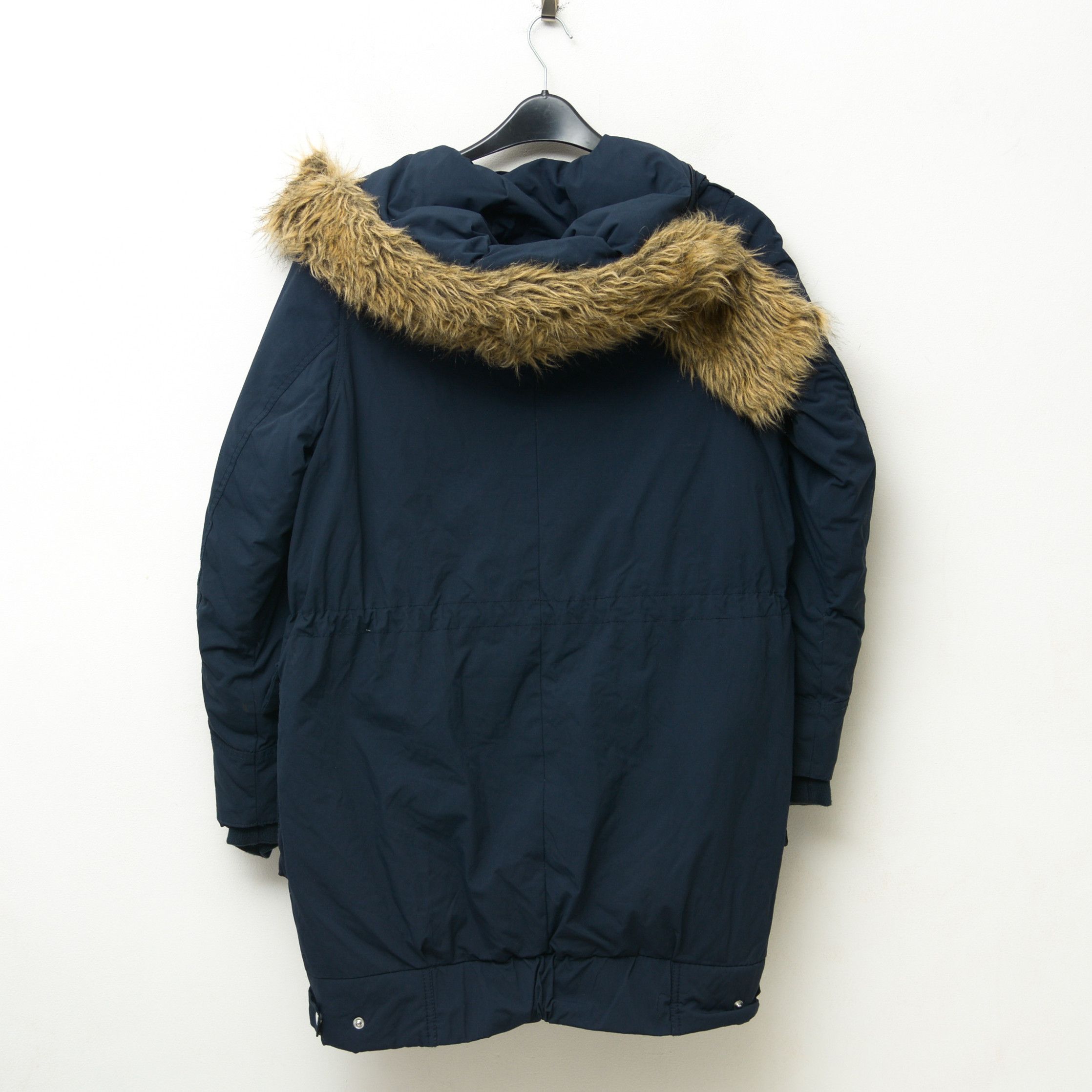 ELVINE Macy Down Puffer Jacket Parka Coat Hooded Navy Blue Top Zip Size M / US 6-8 / IT 42-44 - 2 Thumbnail