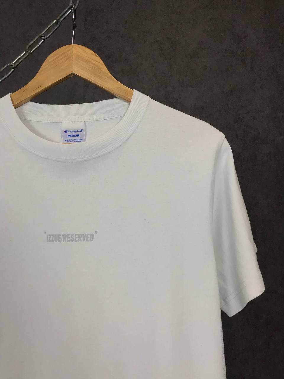 izzue Izzue x Champion streetwear overprinted tee Size US M / EU 48-50 / 2 - 3 Thumbnail