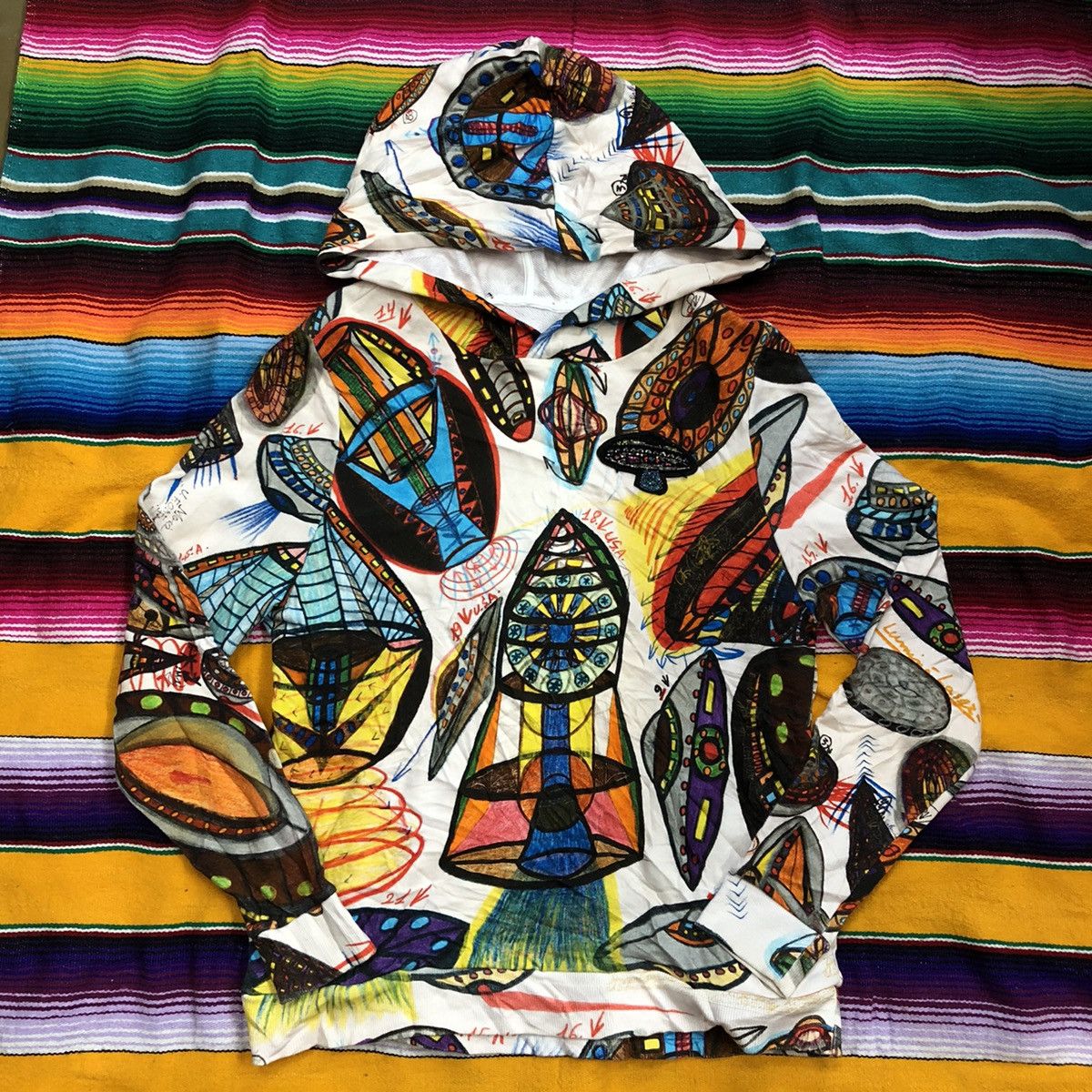 Christopher Kane Christopher Kane Limited Overprints UFO hoodie Size US XS / EU 42 / 0 - 1 Thumbnail