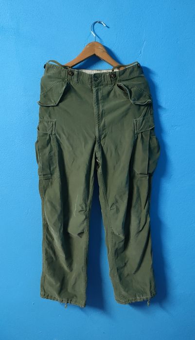 Military True vintage 40s,50s us army cargo pants conmar zipper