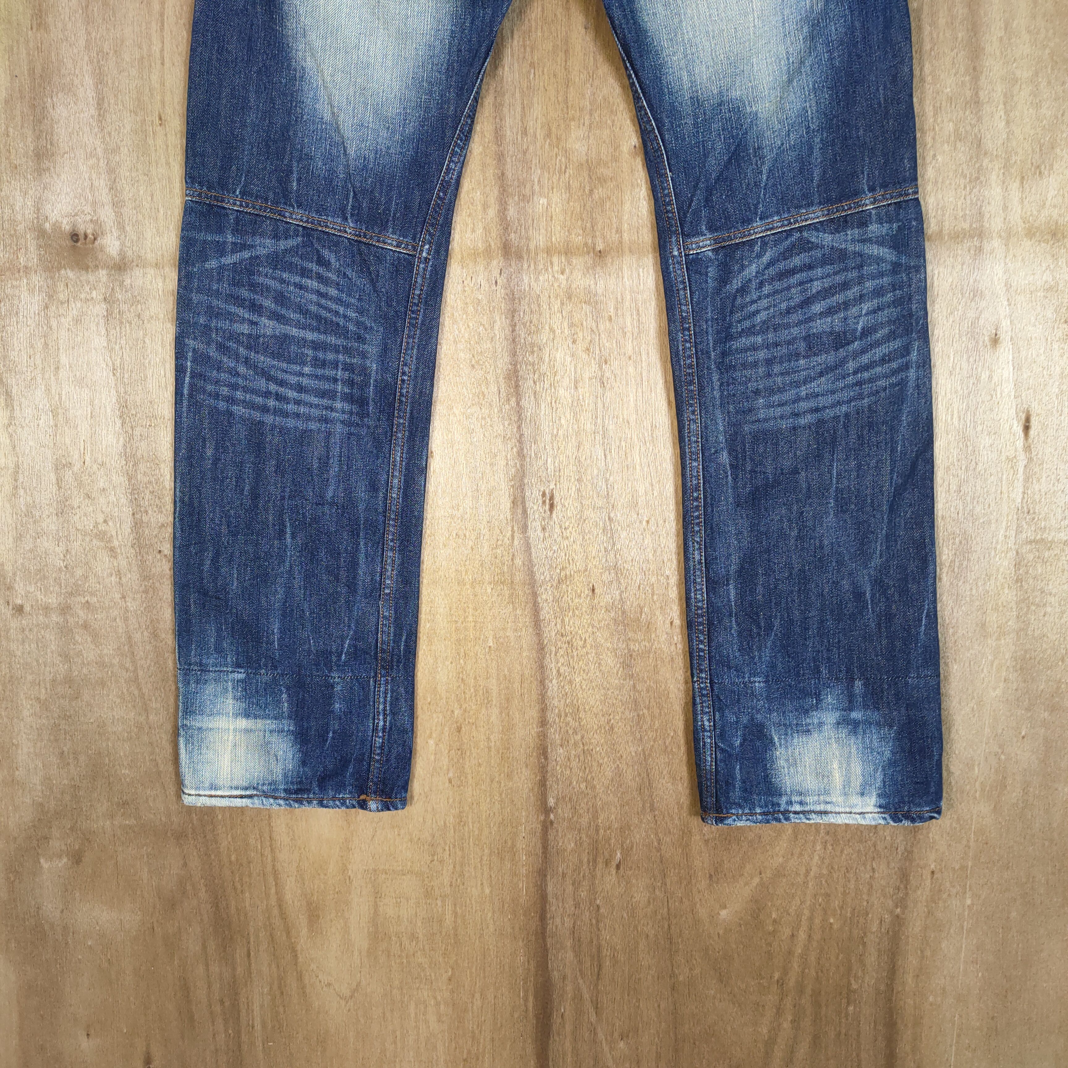 Japanese Brand VINTAGE DOMINATE DOUBLE WAIST JEANS PANTS Size US 30 / EU 46 - 11 Thumbnail