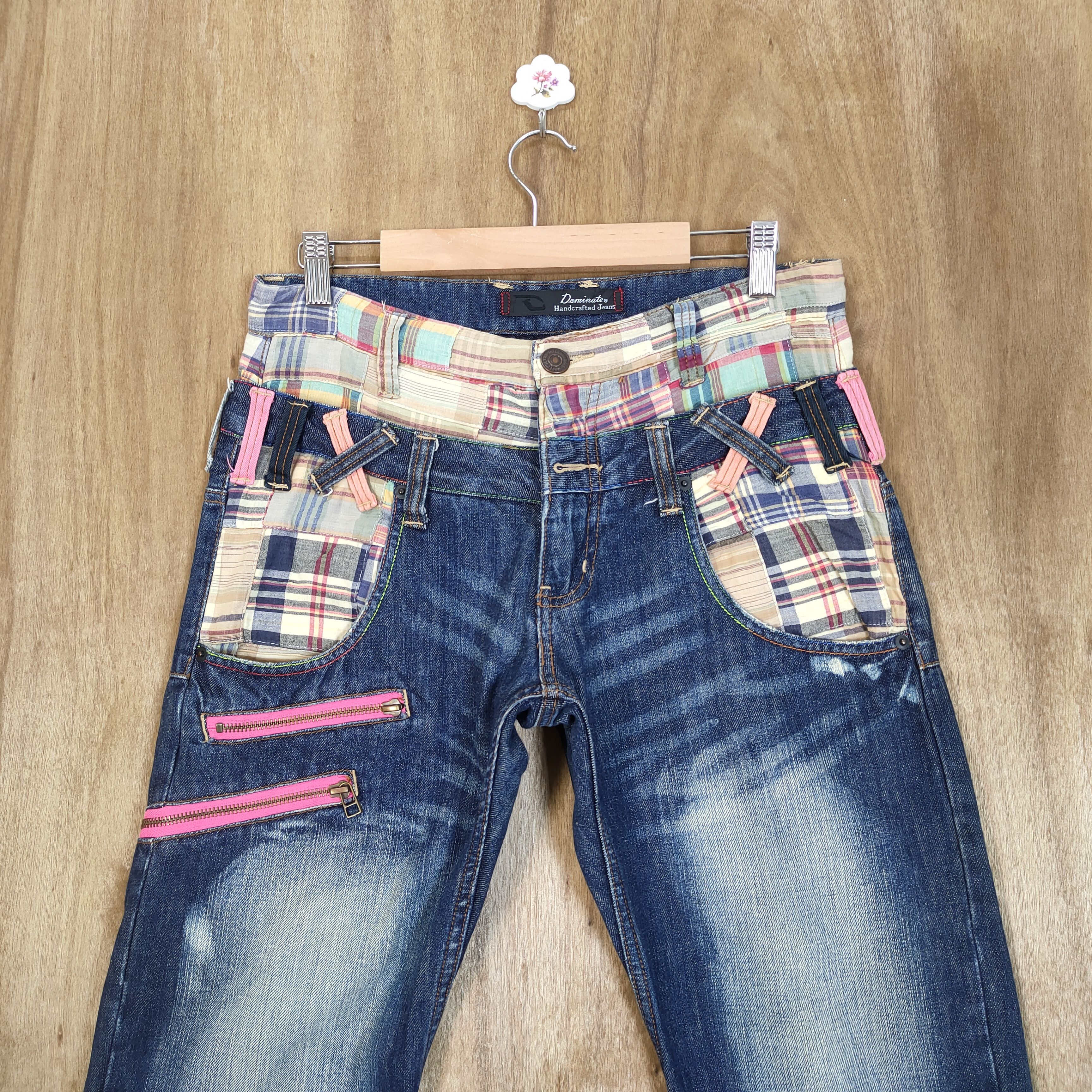 Japanese Brand VINTAGE DOMINATE DOUBLE WAIST JEANS PANTS Size US 30 / EU 46 - 2 Thumbnail