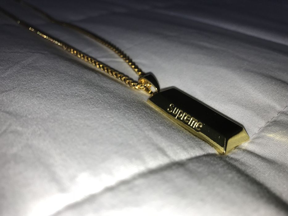 Supreme Supreme 18k Gold Brick Chain Grailed