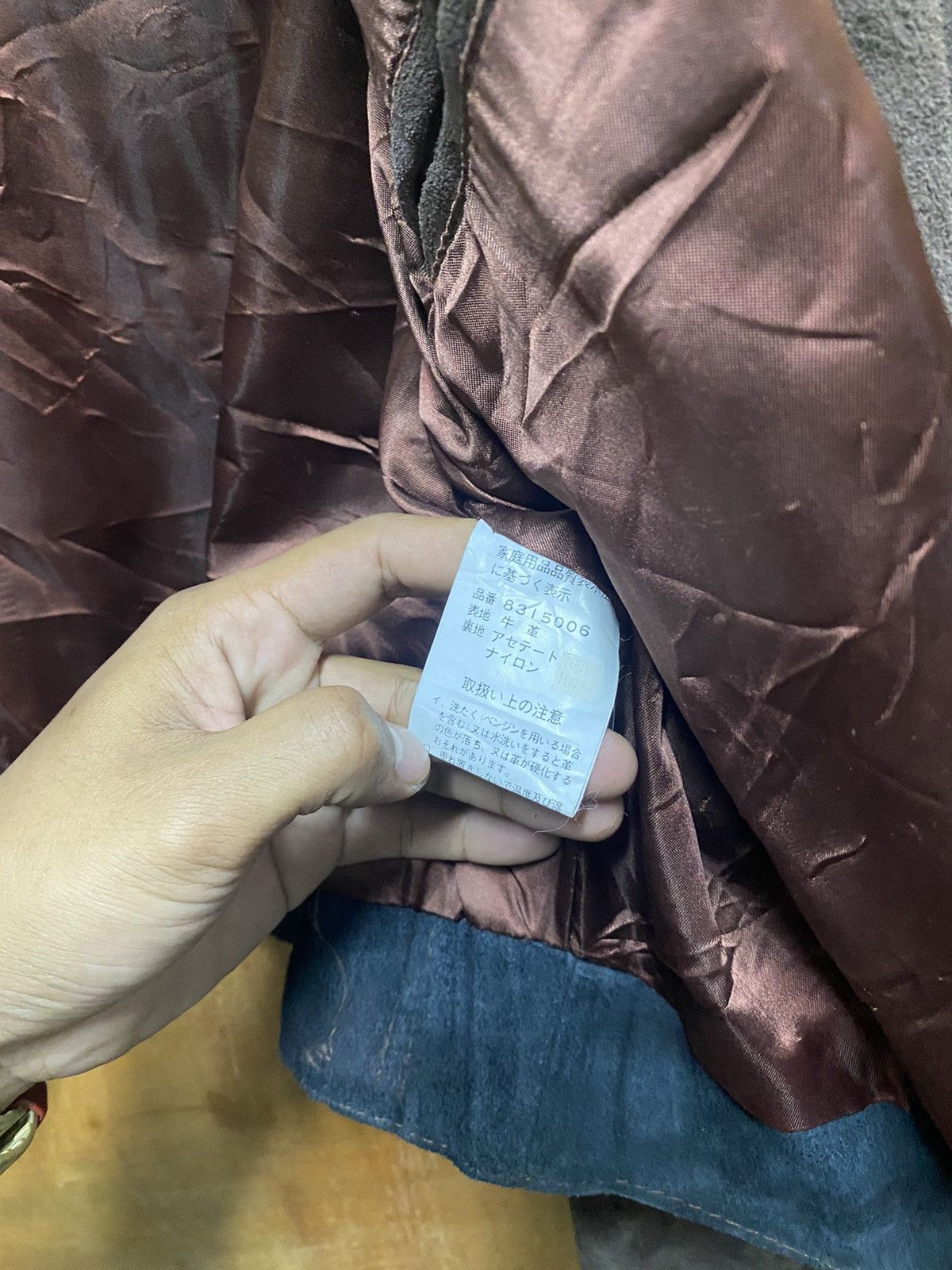 Hysteric Glamour × Japanese Brand Japanese Avant Garde 3 Colour Suede Leather Size US L / EU 52-54 / 3 - 9 Thumbnail