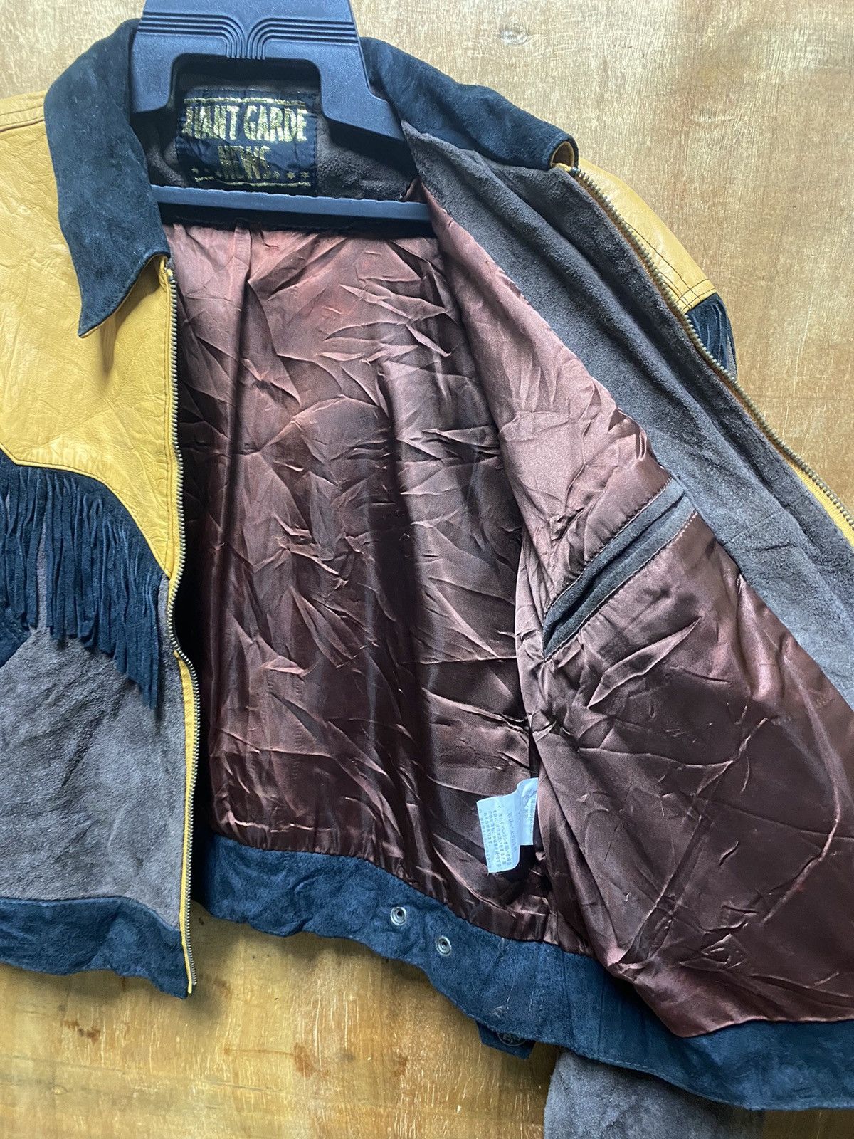 Hysteric Glamour × Japanese Brand Japanese Avant Garde 3 Colour Suede Leather Size US L / EU 52-54 / 3 - 8 Thumbnail