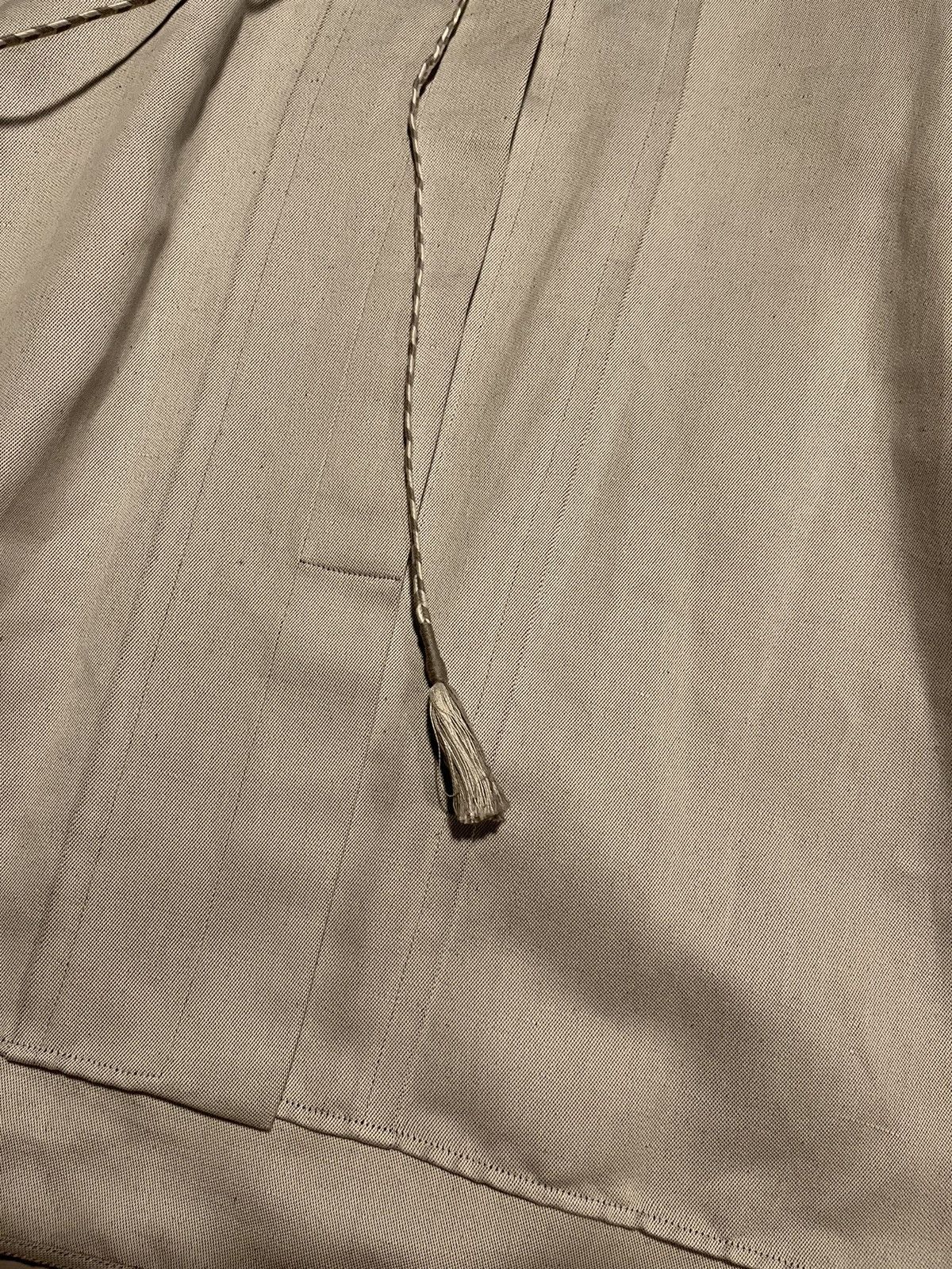 Jil Sander oversize cotton/linen birds print