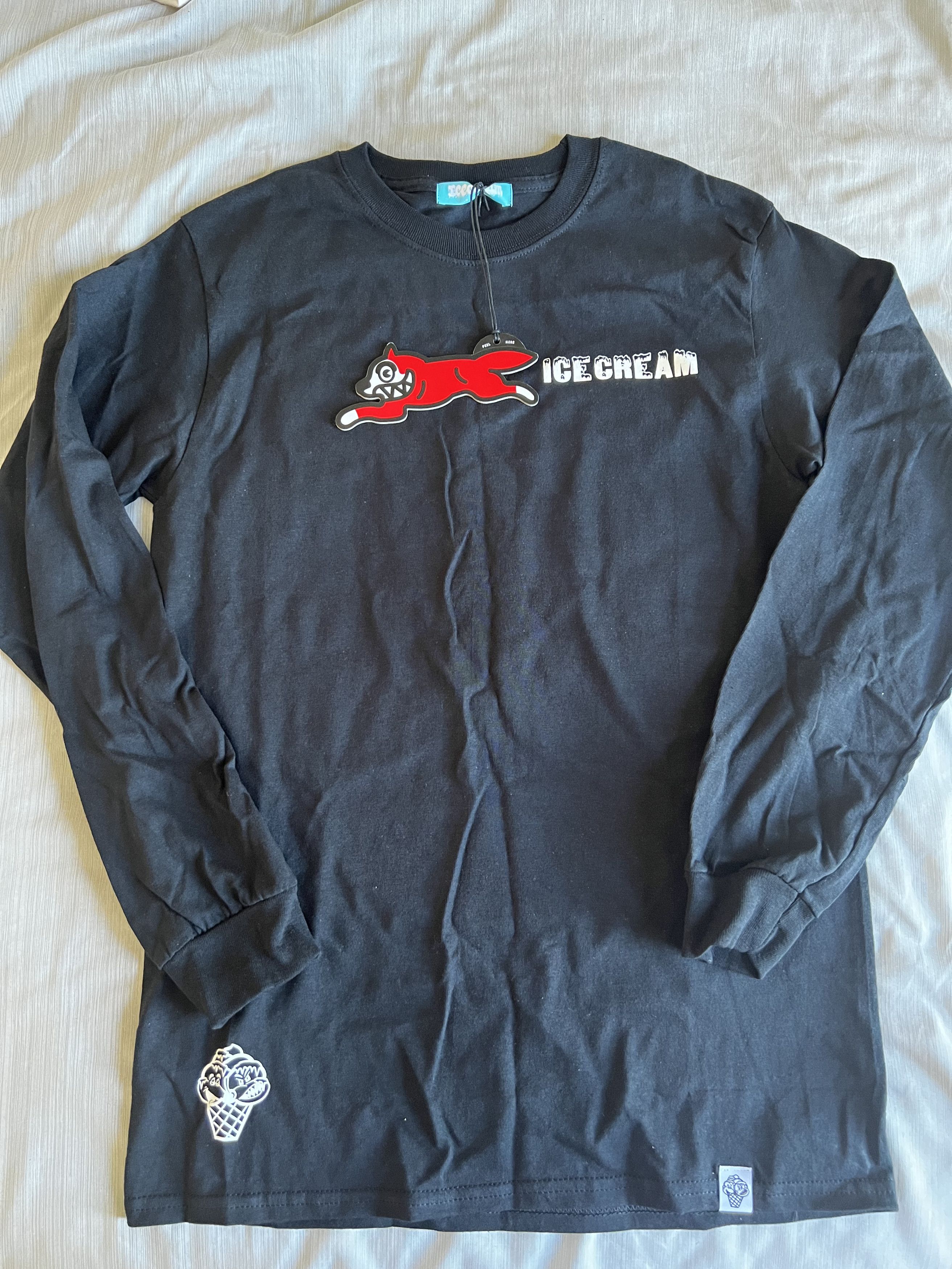Icecream ICECREAM JAPAN GRAPHICS L/S T-SHIRT (BLACK/WHITE/SIZE SMALL) Size US S / EU 44-46 / 1 - 3 Thumbnail