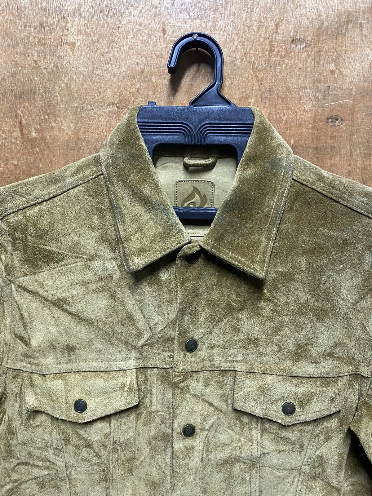 Japanese Brand × Leather × Vintage Japanese Kirin Feel the Fire Suede Leather Size US M / EU 48-50 / 2 - 2 Thumbnail