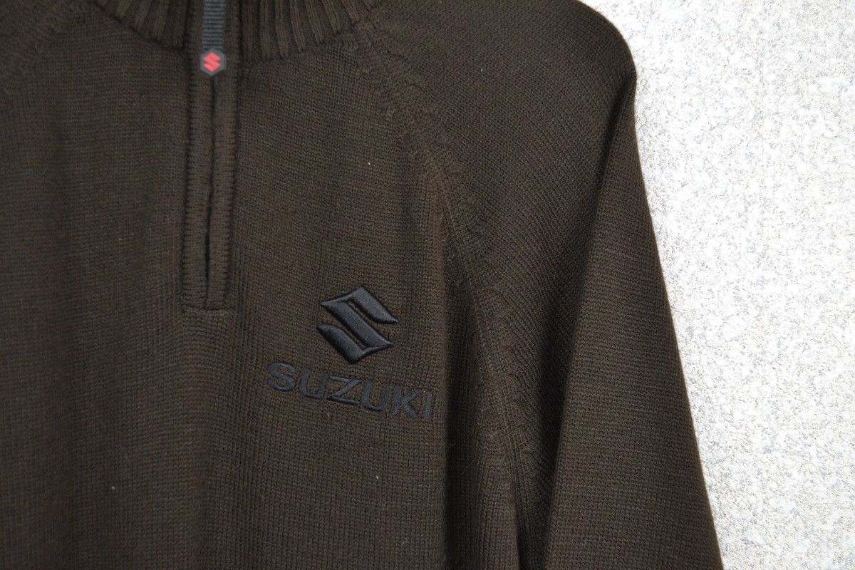 Other Mens Suzuki Pullover Sweater 1/4 Zip Racing Size XL Size US XL / EU 56 / 4 - 4 Thumbnail
