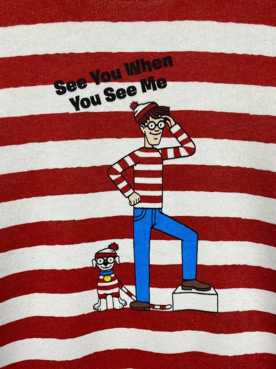 Vintage Find waldo local shop striped sweatshirt Size M / US 6-8 / IT 42-44 - 3 Thumbnail