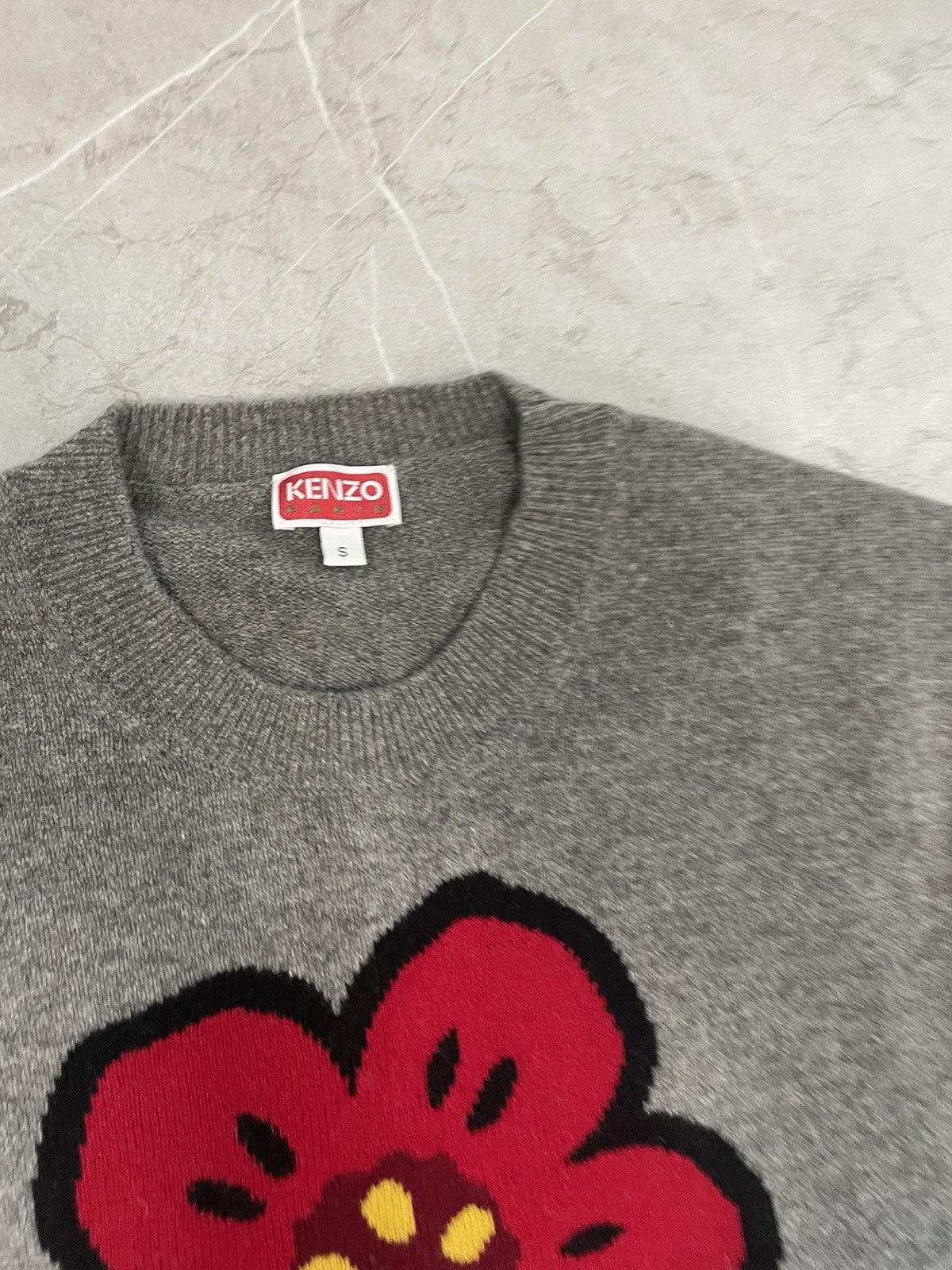 Kenzo Bike flower wool knit sweater Size US S / EU 44-46 / 1 - 2 Thumbnail
