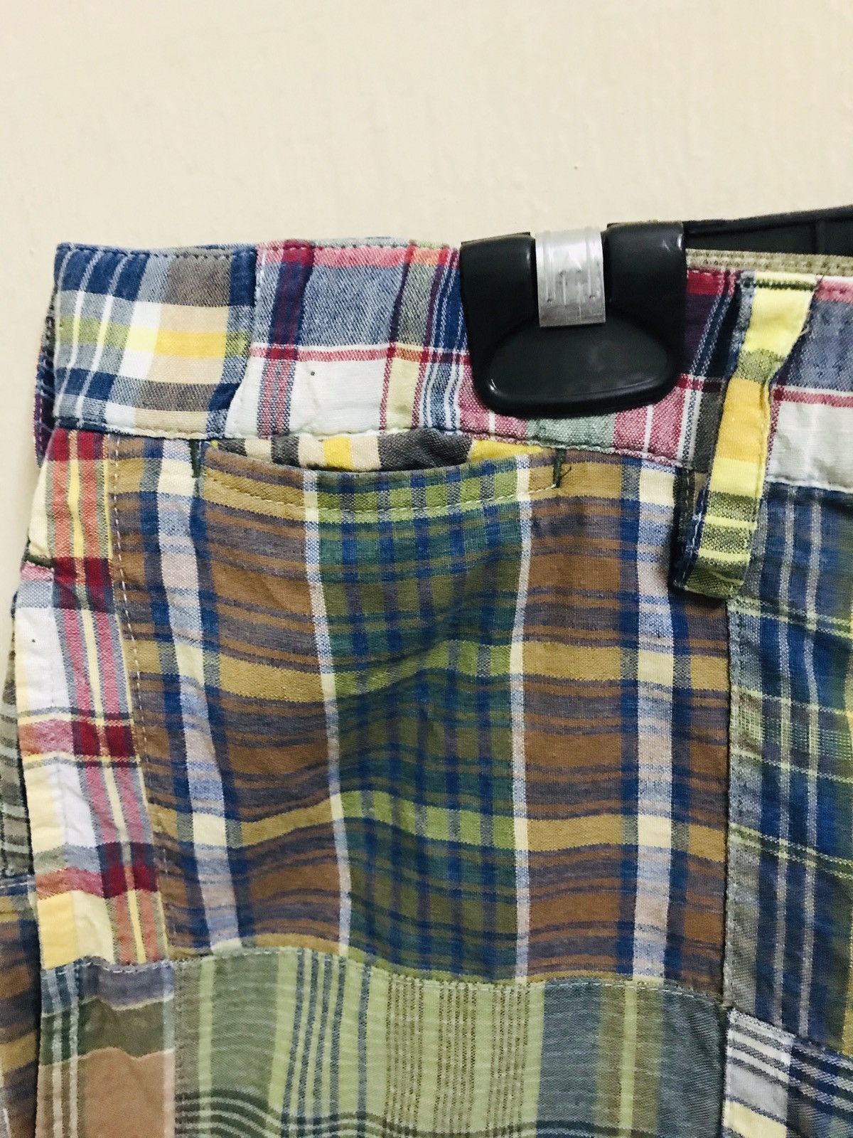 Polo Ralph Lauren × Vintage Vintage Polo Ralph Lauren Patchwork Short Pant Size US 36 / EU 52 - 4 Thumbnail