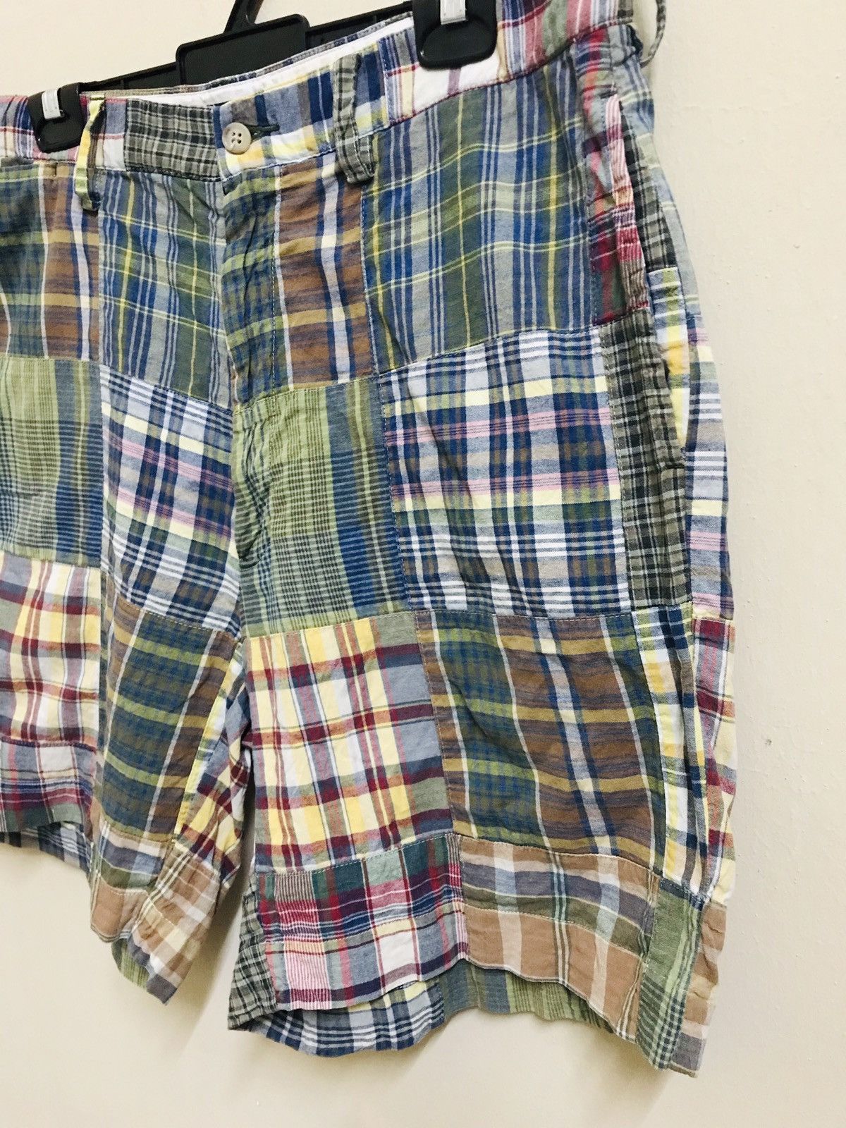 Polo Ralph Lauren × Vintage Vintage Polo Ralph Lauren Patchwork Short Pant Size US 36 / EU 52 - 2 Thumbnail