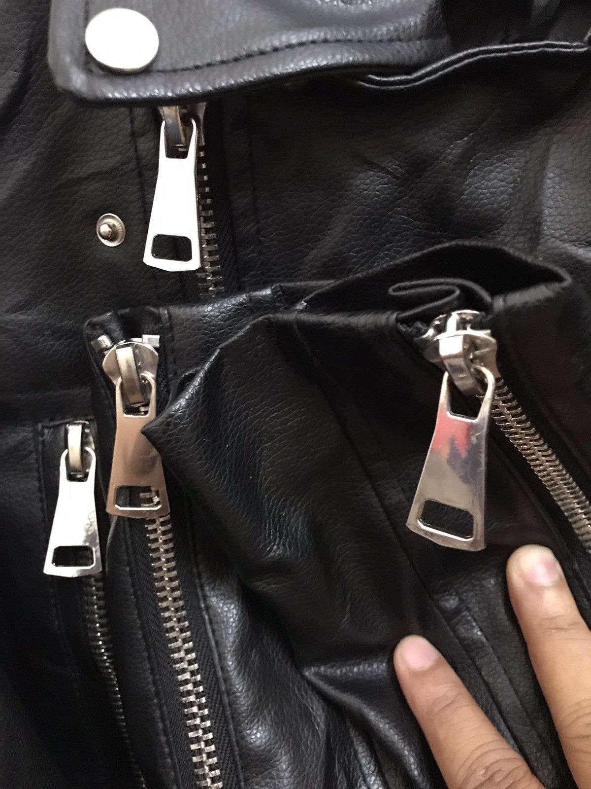 💥Accept offer💥 LeatherJacket motorcycle / Biker / Punk