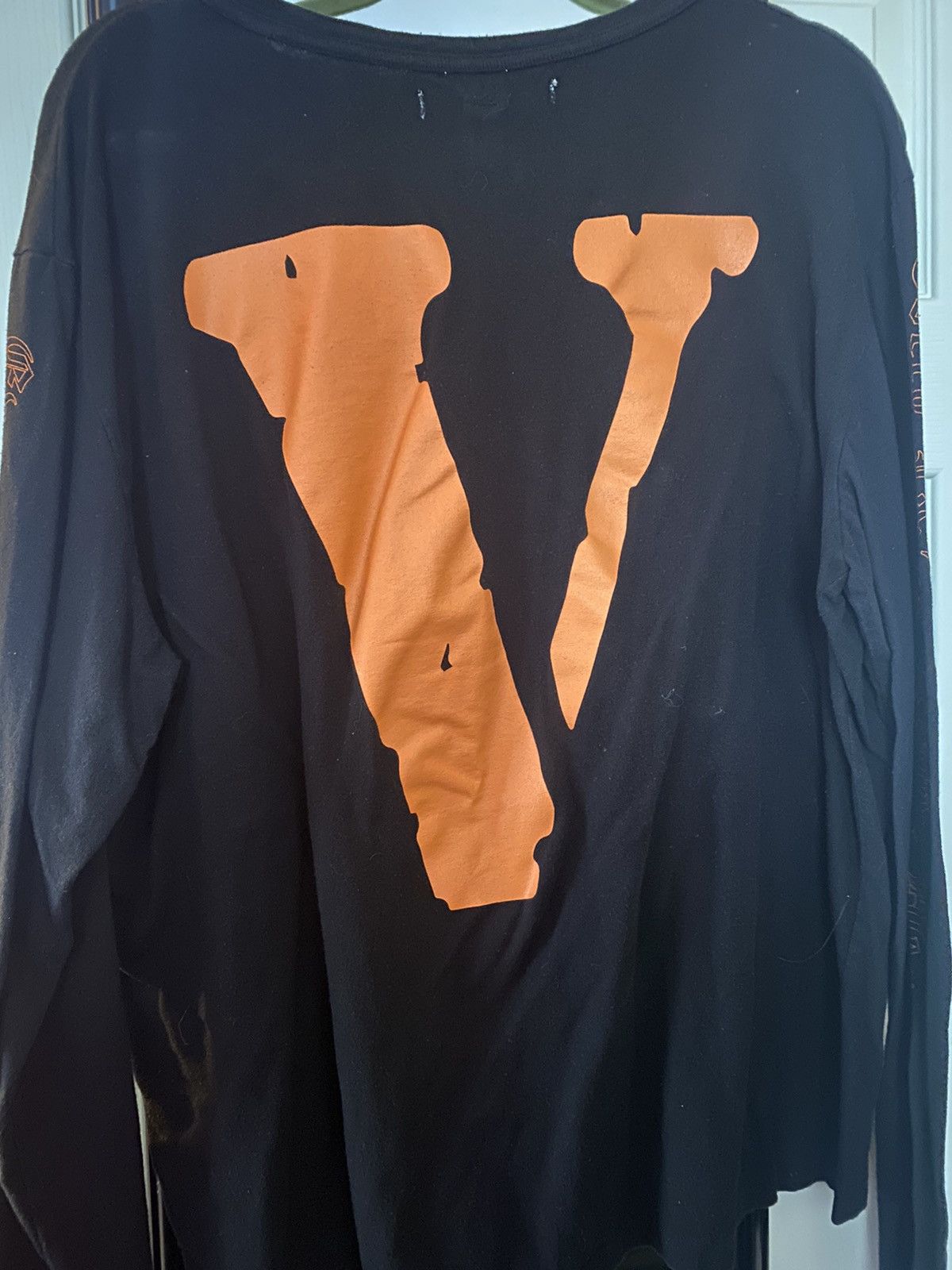 Off-White *RARE* Off-White x Vlone Collab Longsleeve (Black