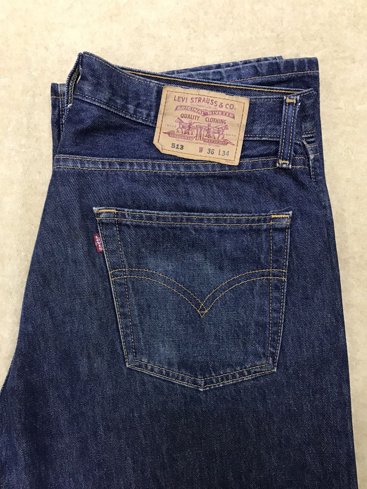 Levi's × Levi's Made & Crafted Levi’s 513 Denim Size 36x33 Size US 36 / EU 52 - 4 Thumbnail