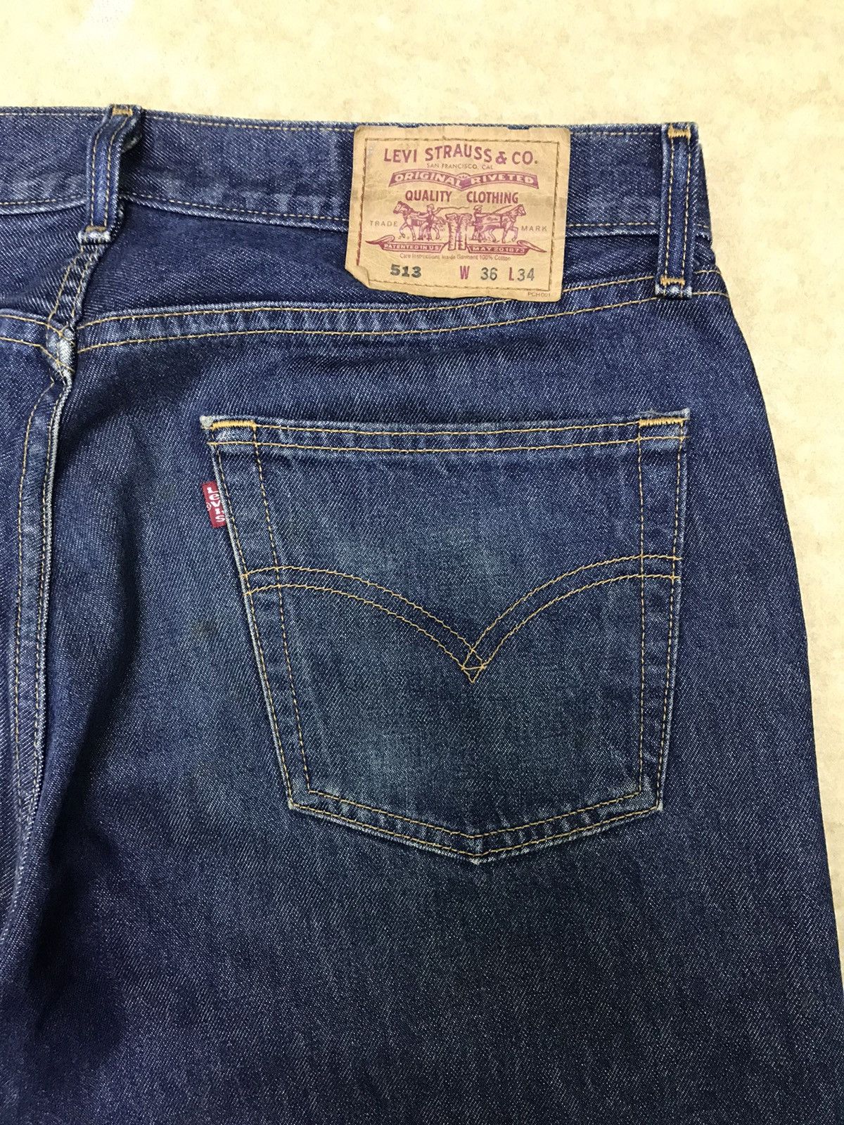 Levi's × Levi's Made & Crafted Levi’s 513 Denim Size 36x33 Size US 36 / EU 52 - 6 Thumbnail