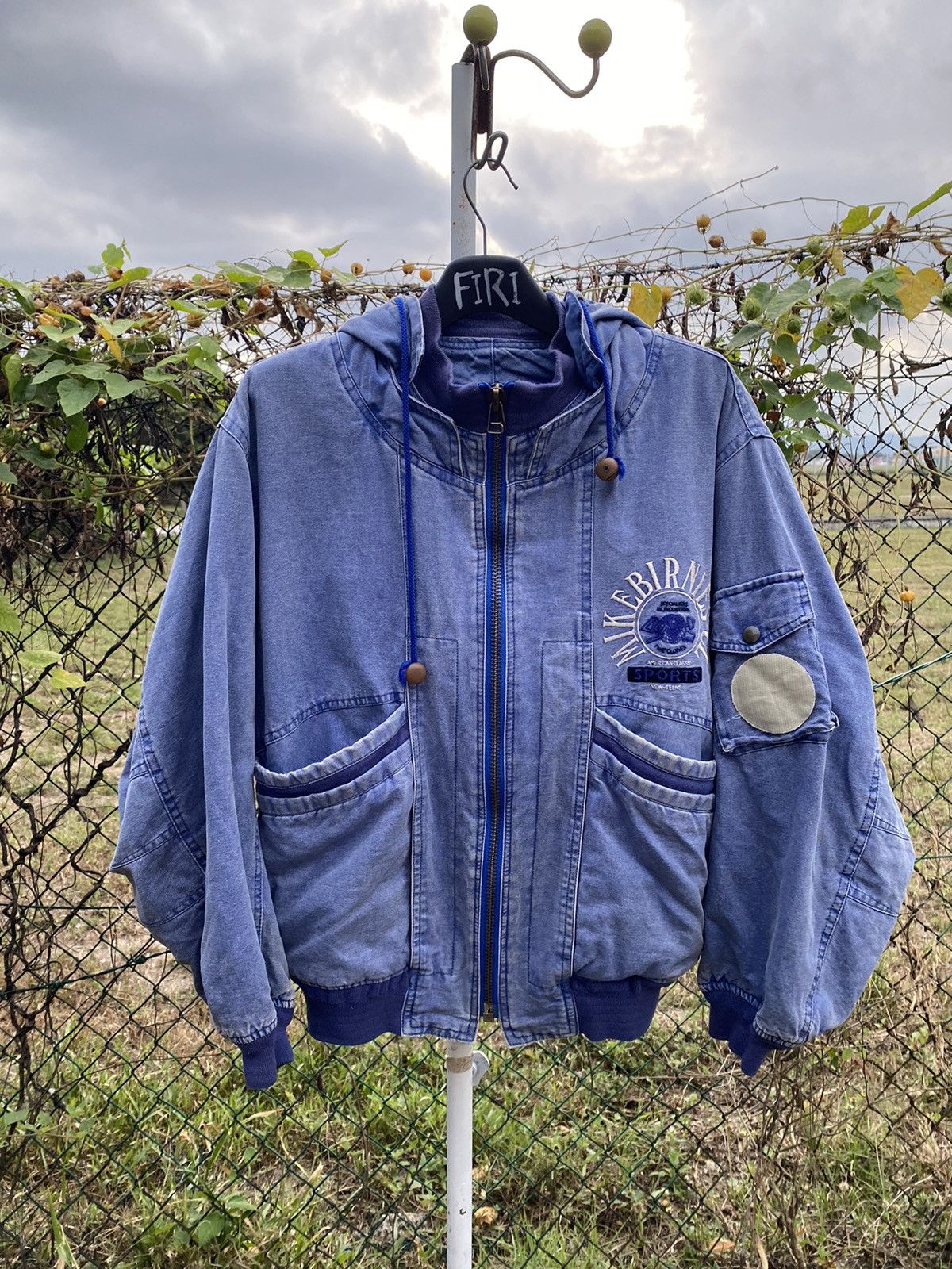 Vintage Vintage Mikebirnies Hooded Jacket Size US L / EU 52-54 / 3 - 1 Thumbnail