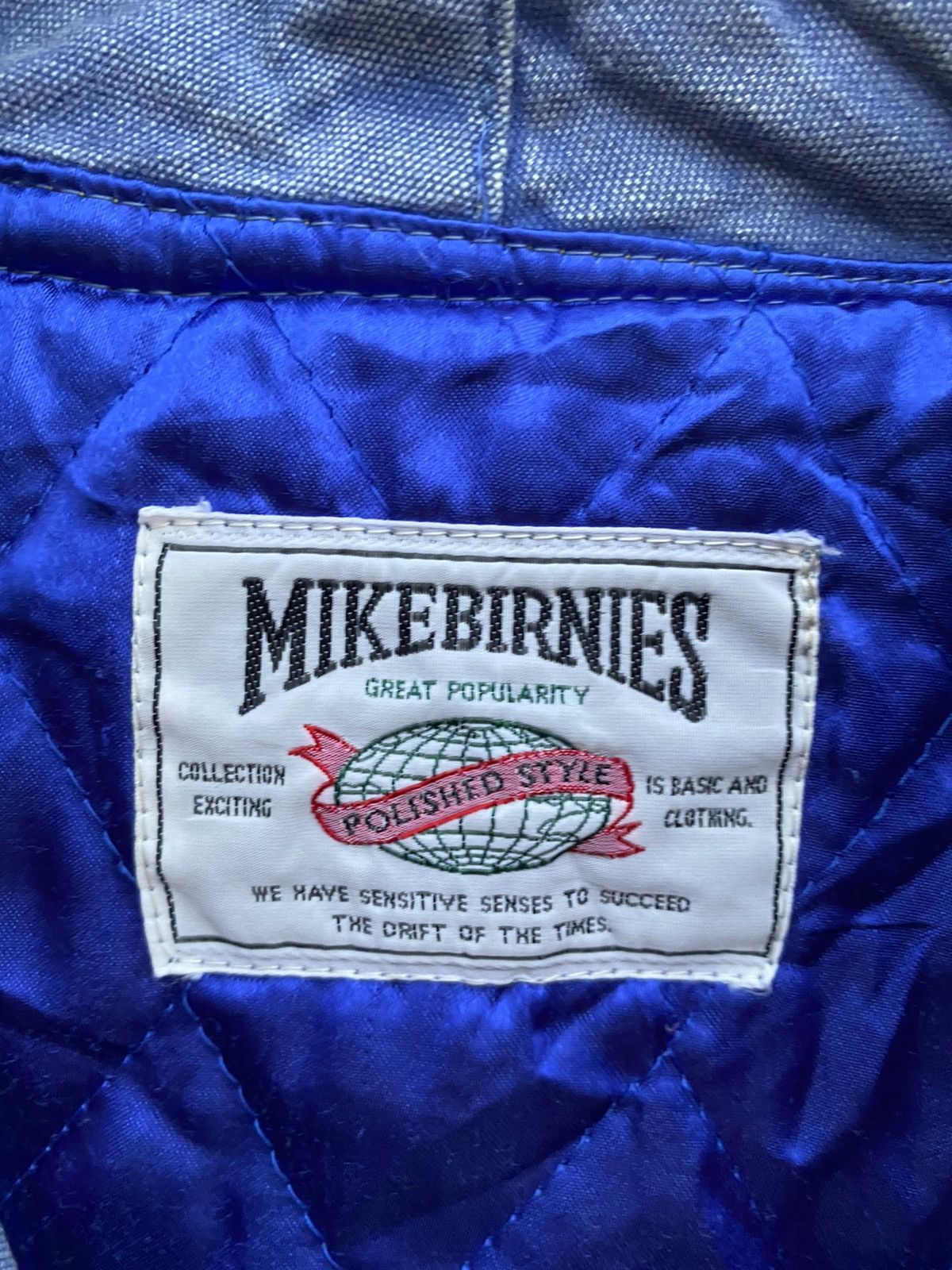 Vintage Vintage Mikebirnies Hooded Jacket Size US L / EU 52-54 / 3 - 18 Thumbnail