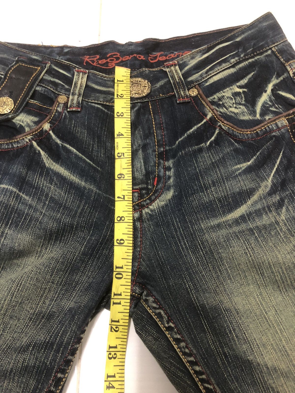 Japanese Brand Rare Design Riobera Denim Jeans Size US 32 / EU 48 - 9 Thumbnail