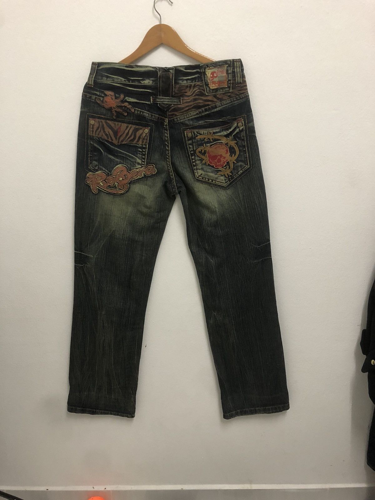 Japanese Brand Rare Design Riobera Denim Jeans Size US 32 / EU 48 - 1 Thumbnail