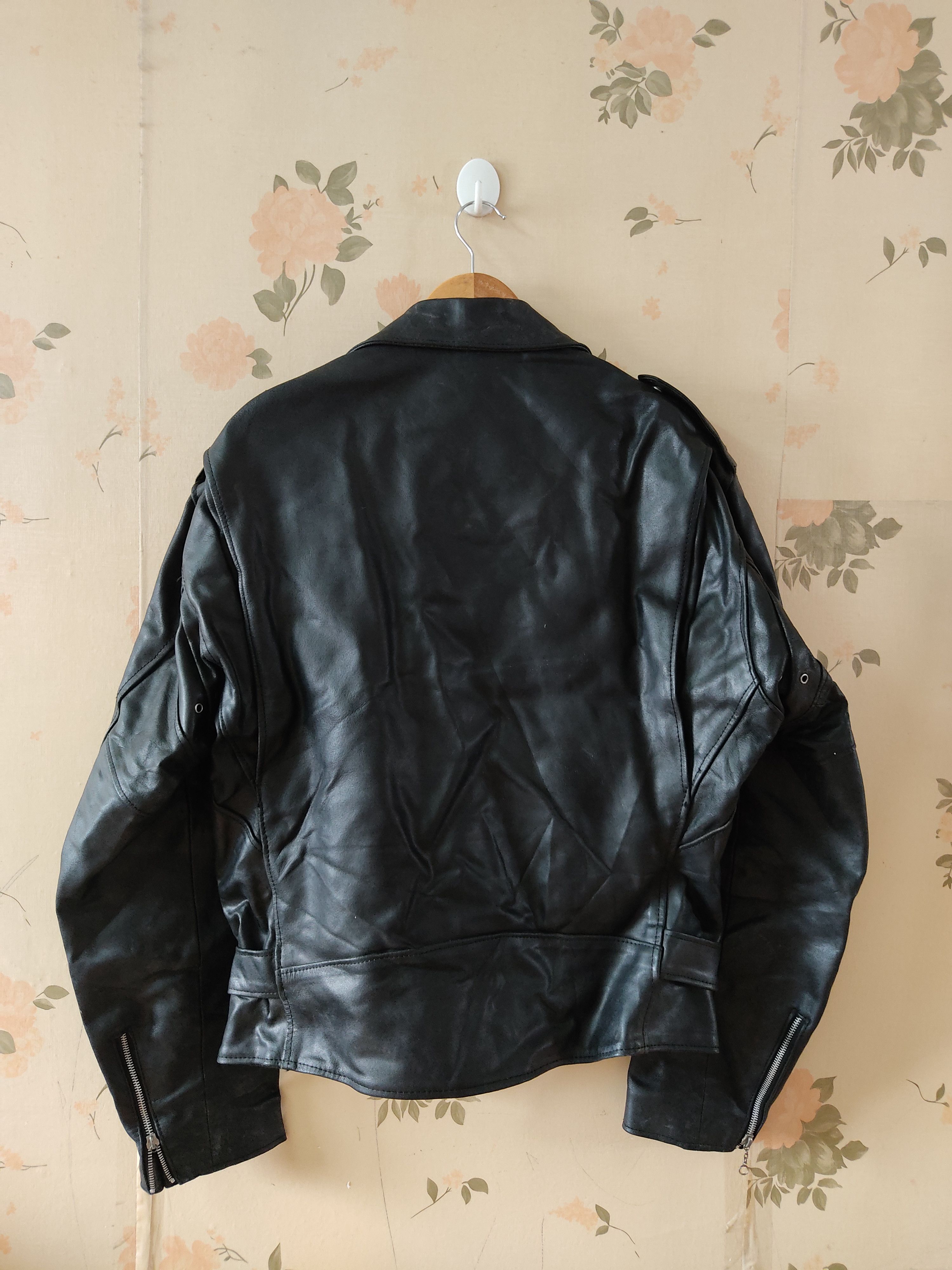 Vintage VINTAGE CANADA PUNK ROCK LEATHER JACKET Size US L / EU 52-54 / 3 - 11 Thumbnail