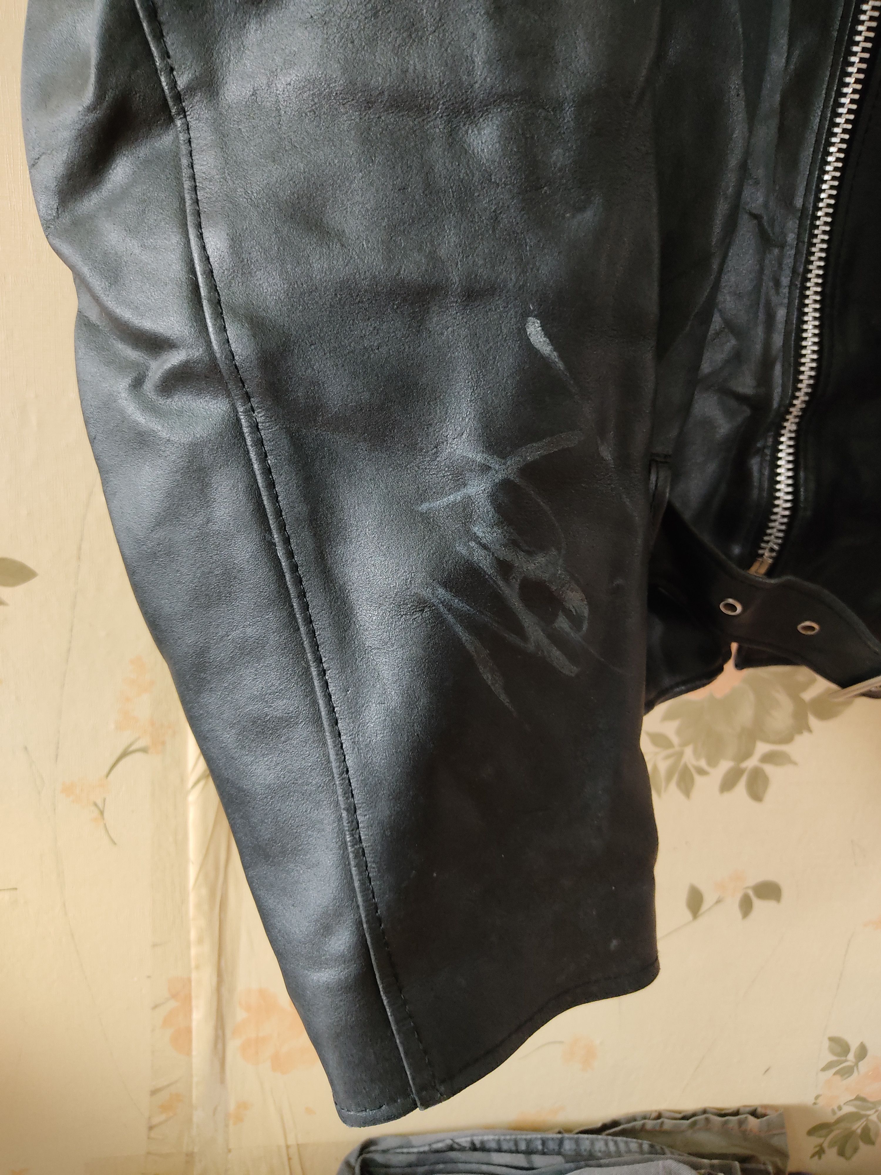 Vintage VINTAGE CANADA PUNK ROCK LEATHER JACKET Size US L / EU 52-54 / 3 - 19 Thumbnail
