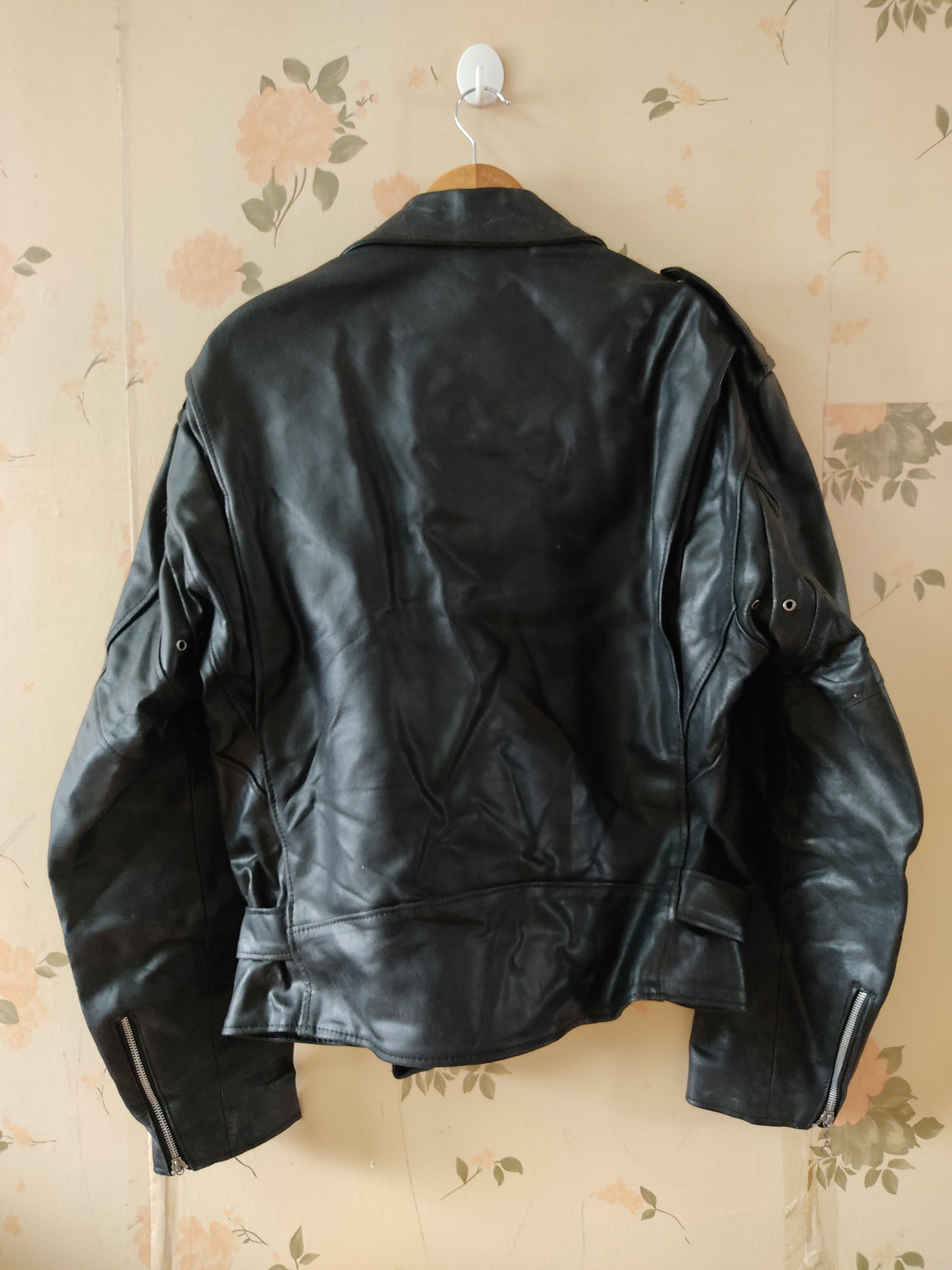 Vintage VINTAGE CANADA PUNK ROCK LEATHER JACKET Size US L / EU 52-54 / 3 - 5 Thumbnail