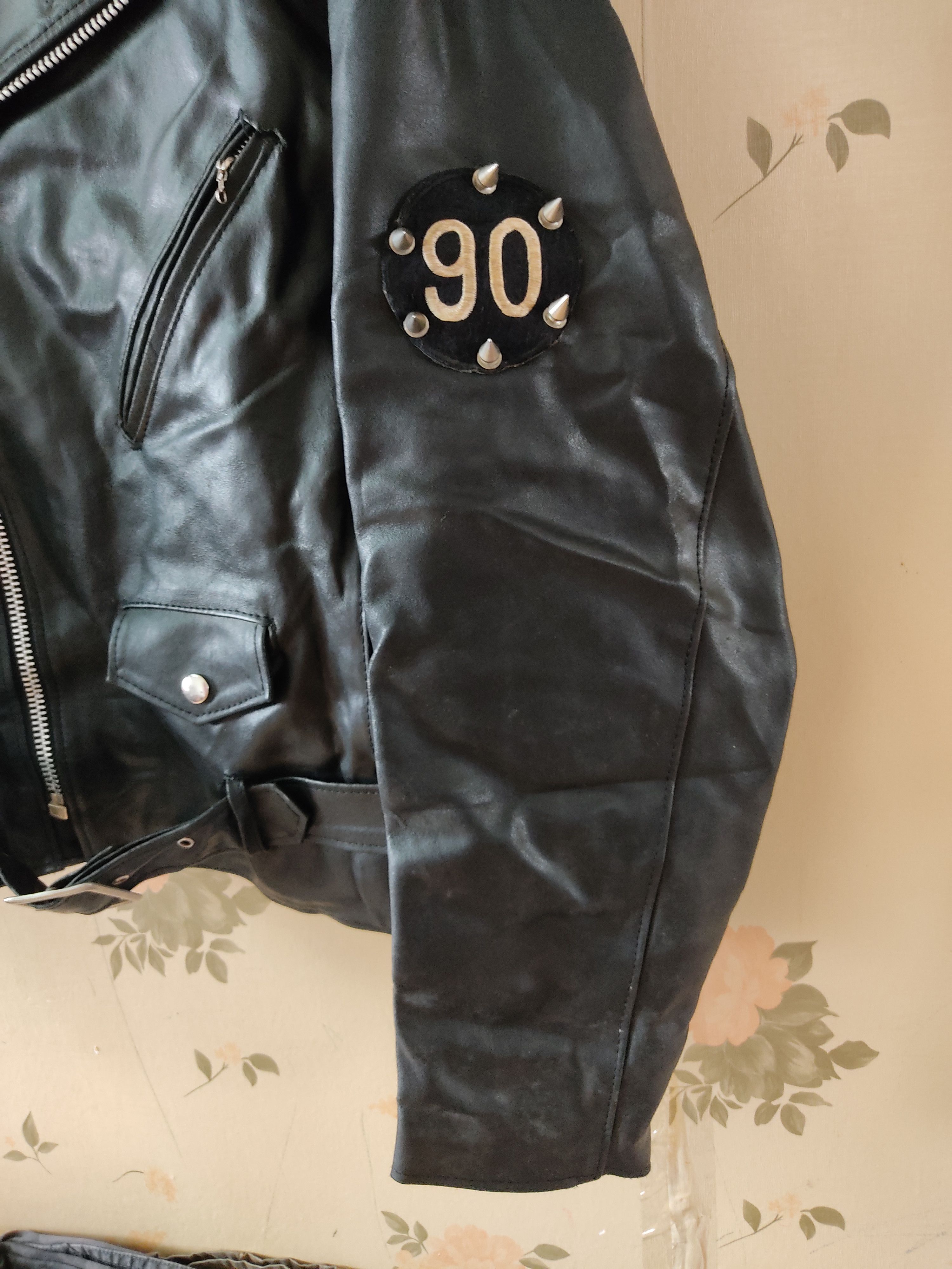 Vintage VINTAGE CANADA PUNK ROCK LEATHER JACKET Size US L / EU 52-54 / 3 - 18 Thumbnail