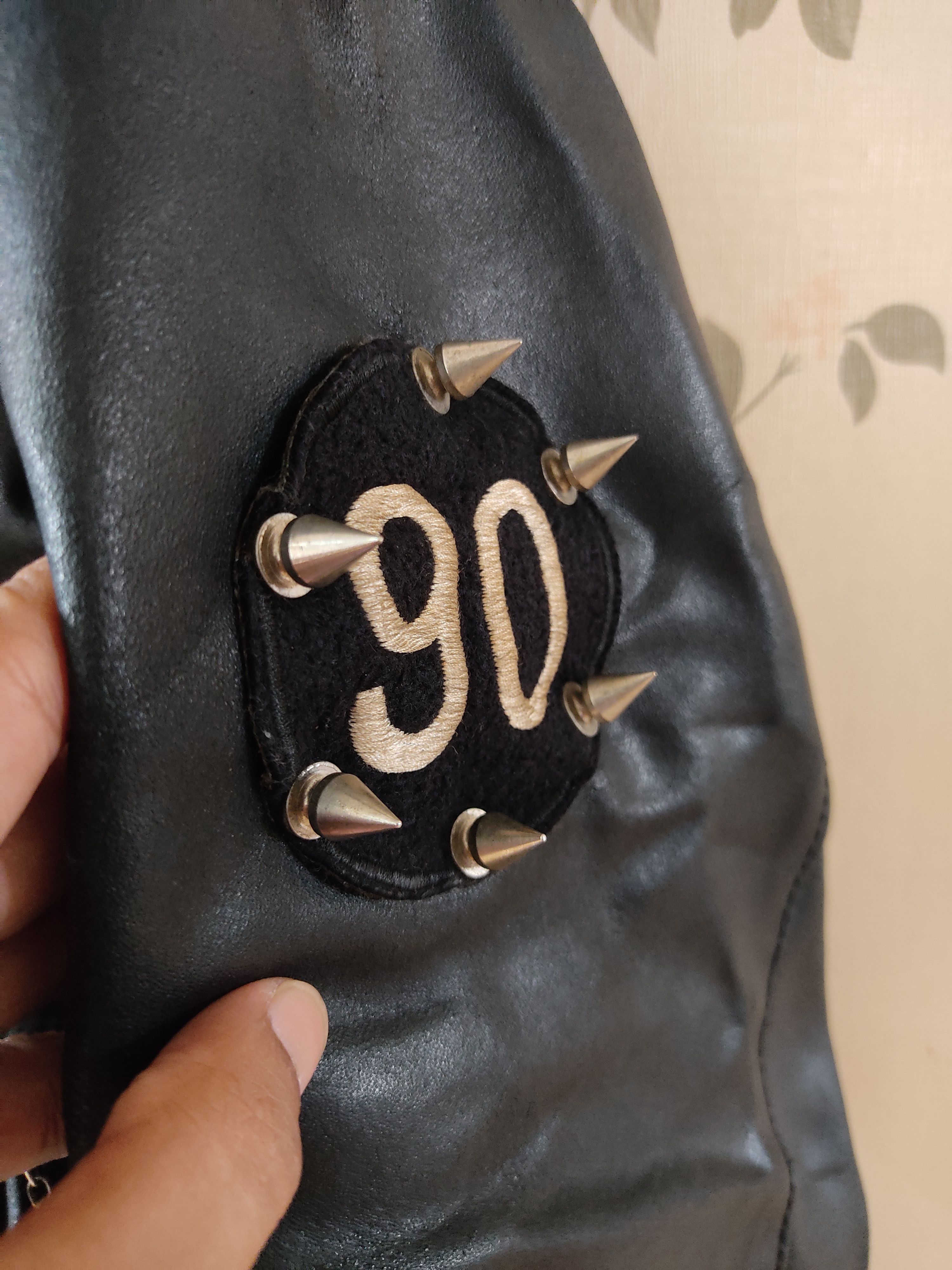 Vintage VINTAGE CANADA PUNK ROCK LEATHER JACKET Size US L / EU 52-54 / 3 - 17 Thumbnail