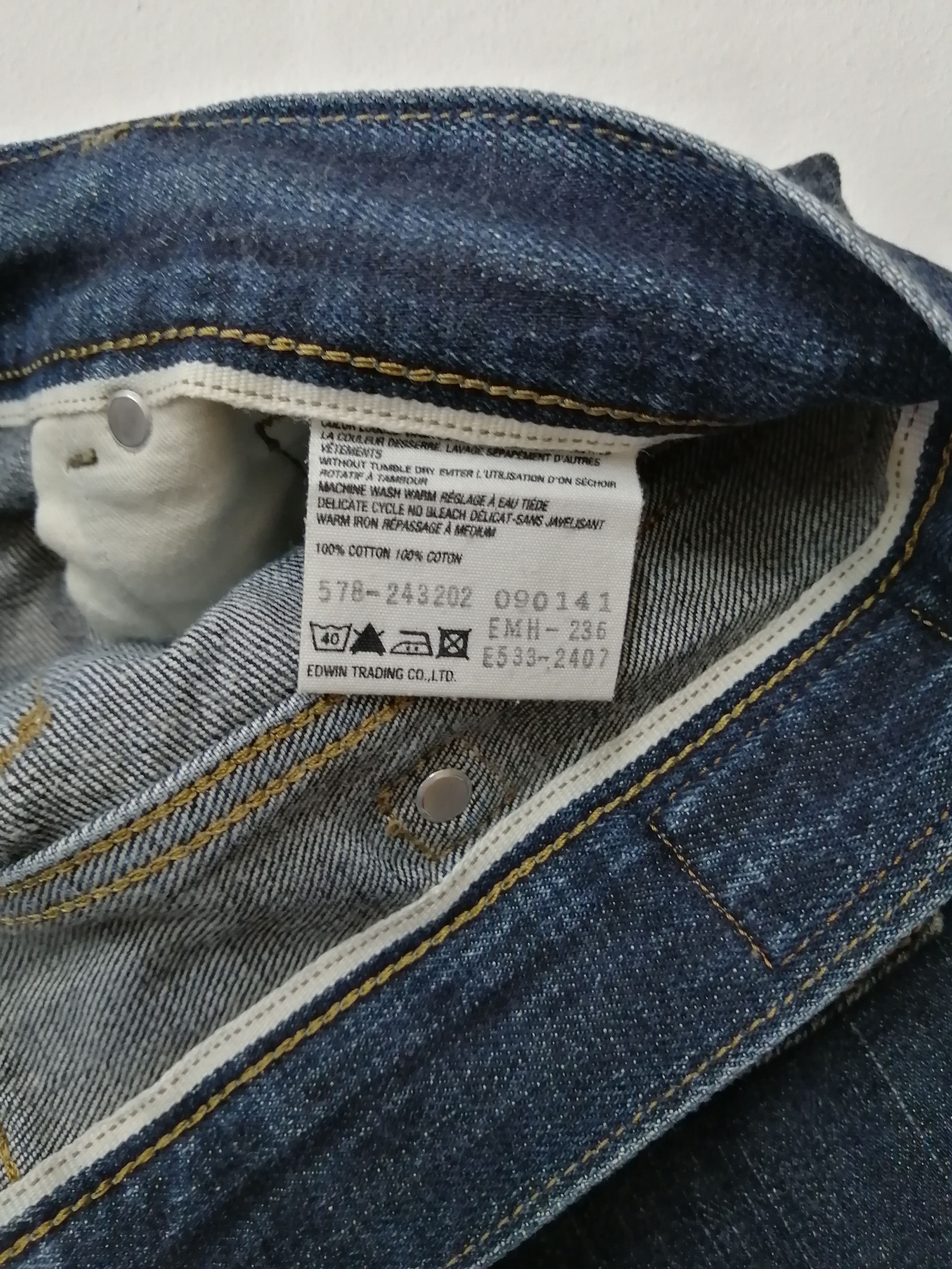 Margaret Howell MARGARET HOWELL x EDWIN 3 Quarter Selvedge Jeans Size US 29 - 4 Thumbnail