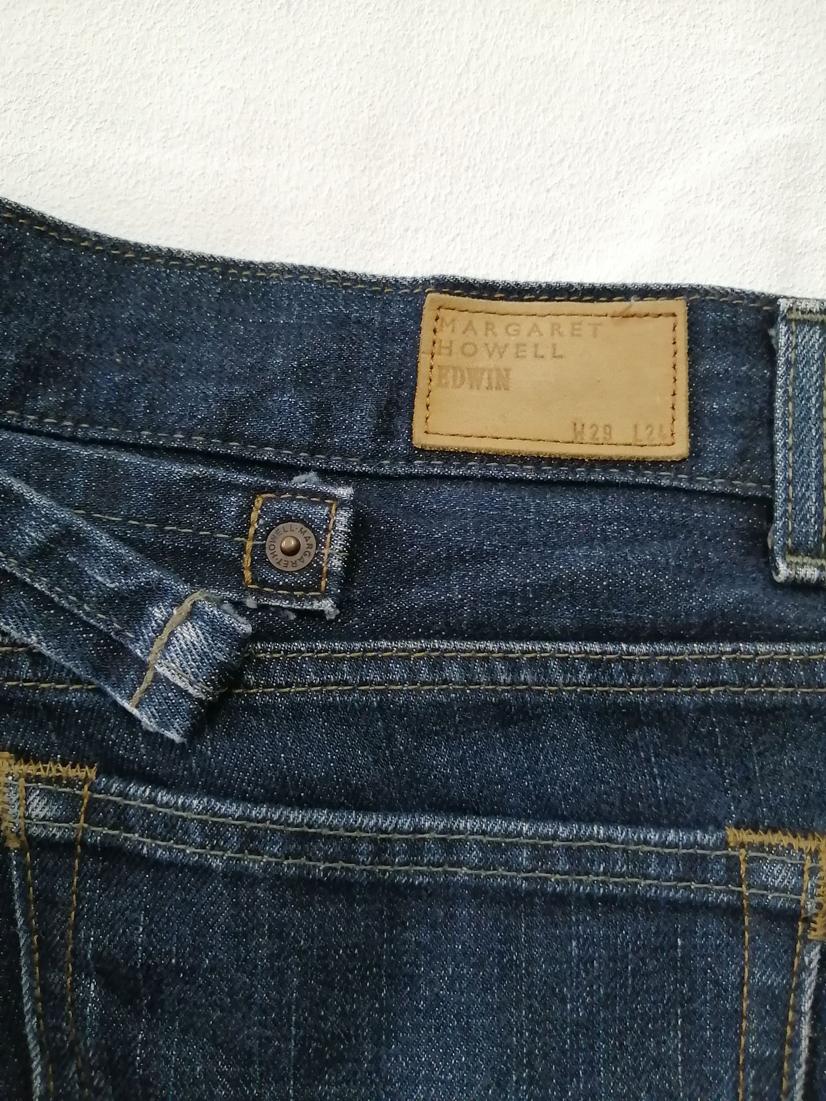 Margaret Howell MARGARET HOWELL x EDWIN 3 Quarter Selvedge Jeans Size US 29 - 5 Thumbnail