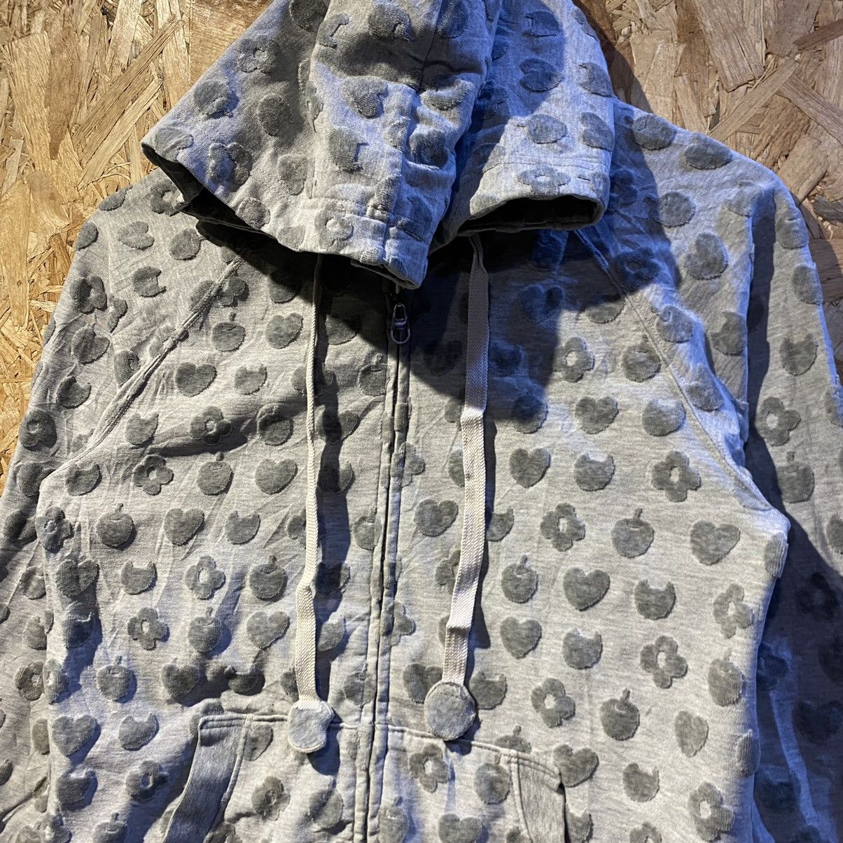 Tsumori Chisato Room Japanese Brand Zipper Hoodie Fullprint
