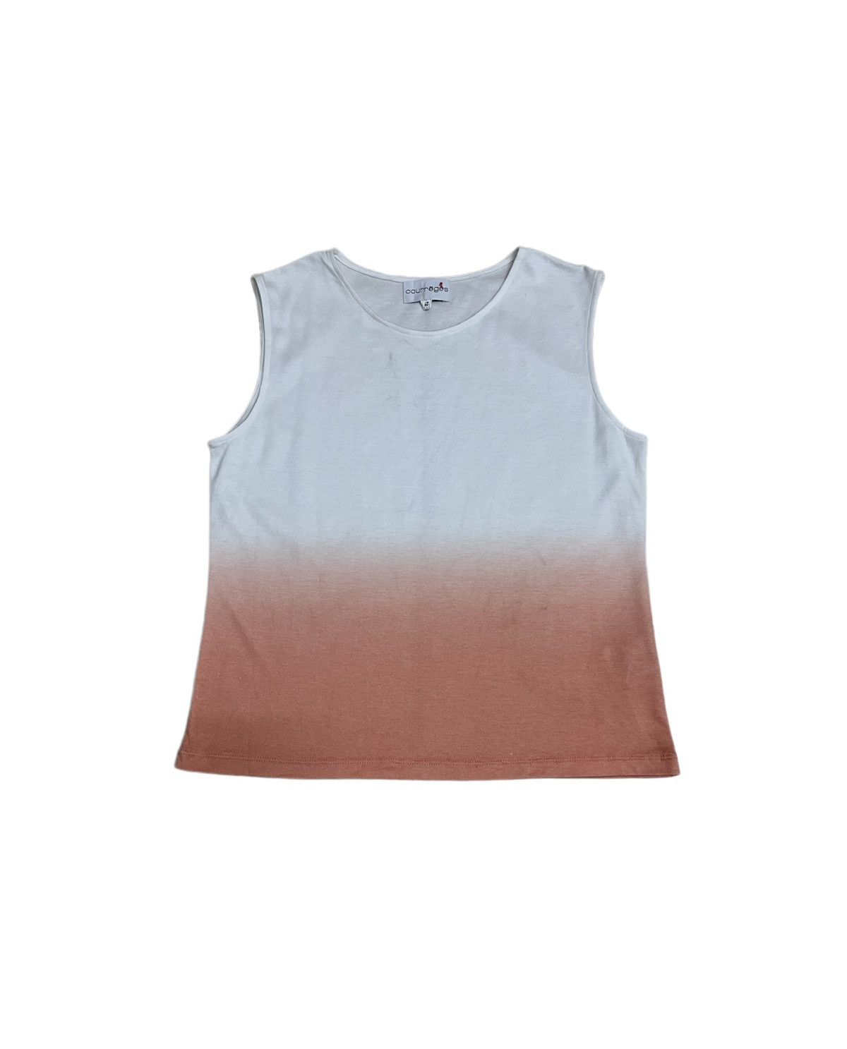 Courreges Lyocell Tank Tops Size M / US 6-8 / IT 42-44 - 1 Thumbnail