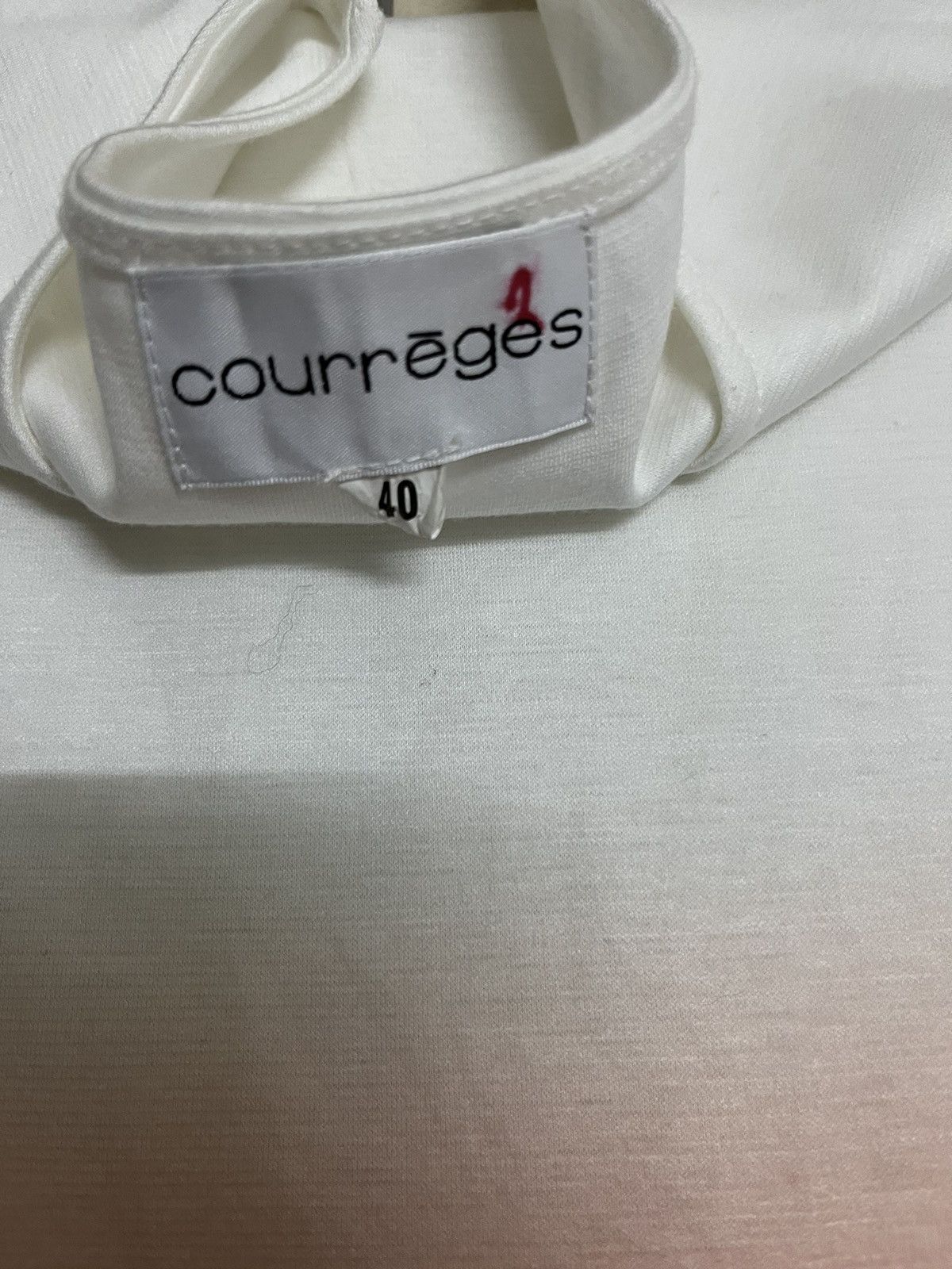 Courreges Lyocell Tank Tops Size M / US 6-8 / IT 42-44 - 3 Thumbnail