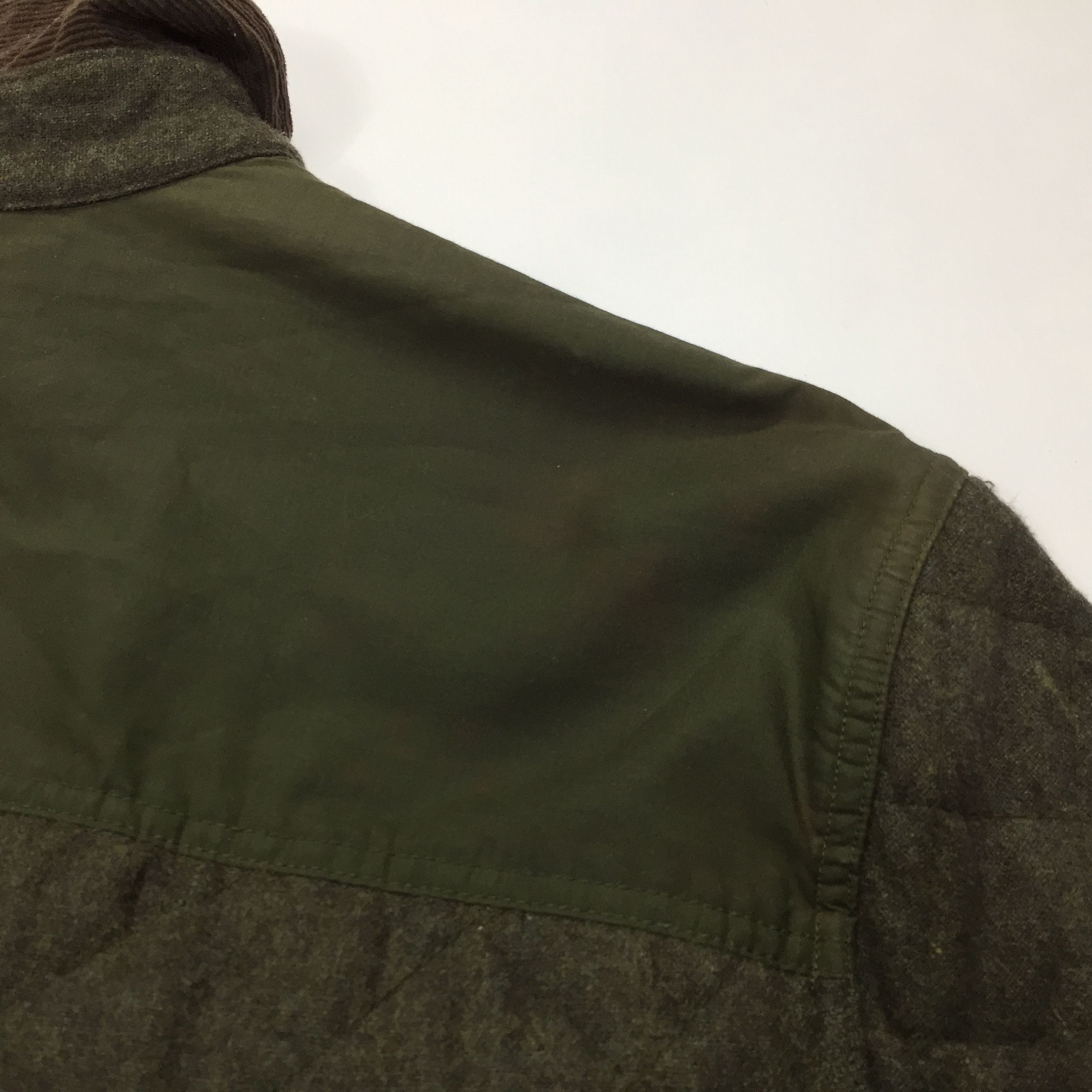 Allsaints Allsaints Gamekeeper Quilted Wool Viscose Shirt Size US L / EU 52-54 / 3 - 12 Thumbnail
