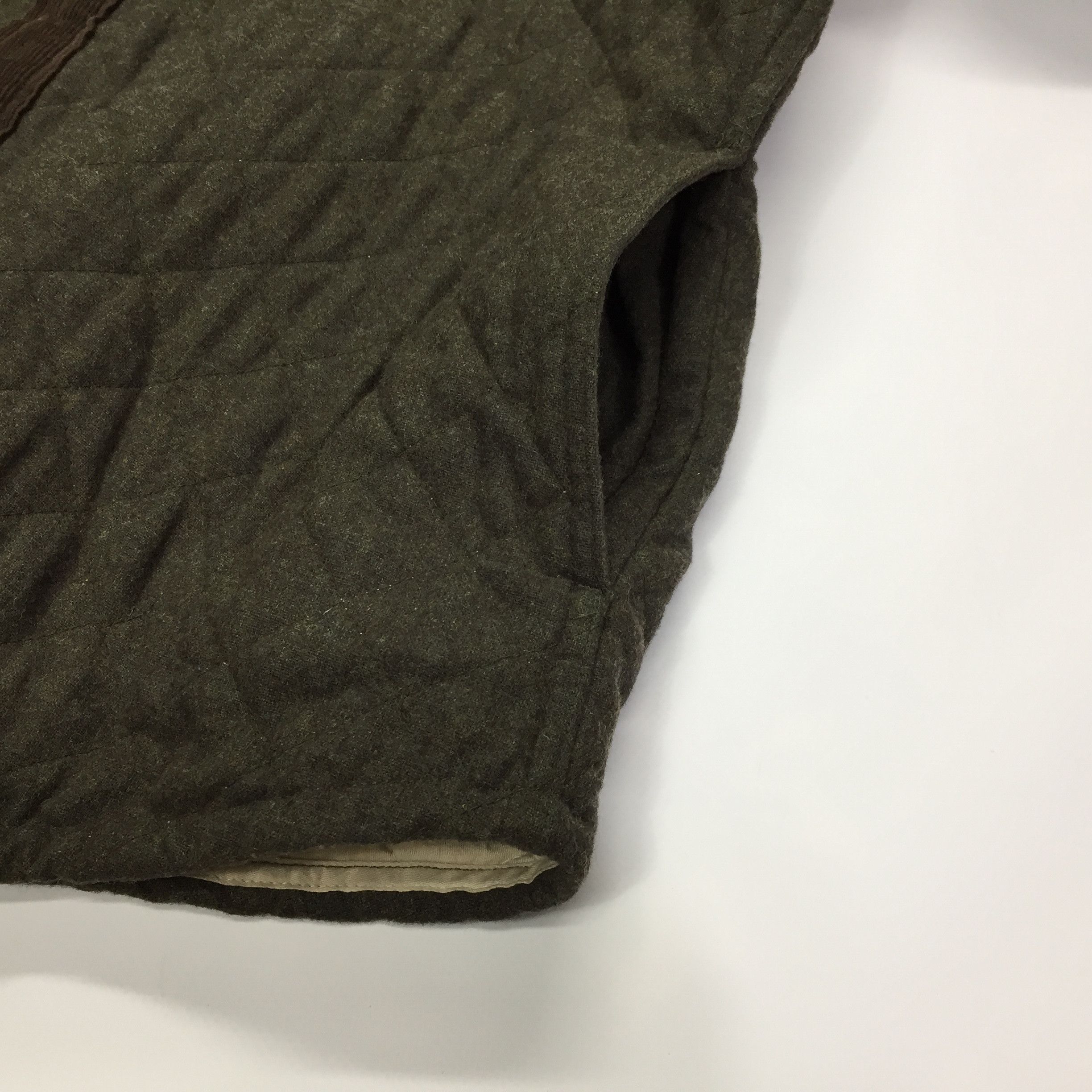 Allsaints Allsaints Gamekeeper Quilted Wool Viscose Shirt Size US L / EU 52-54 / 3 - 11 Thumbnail