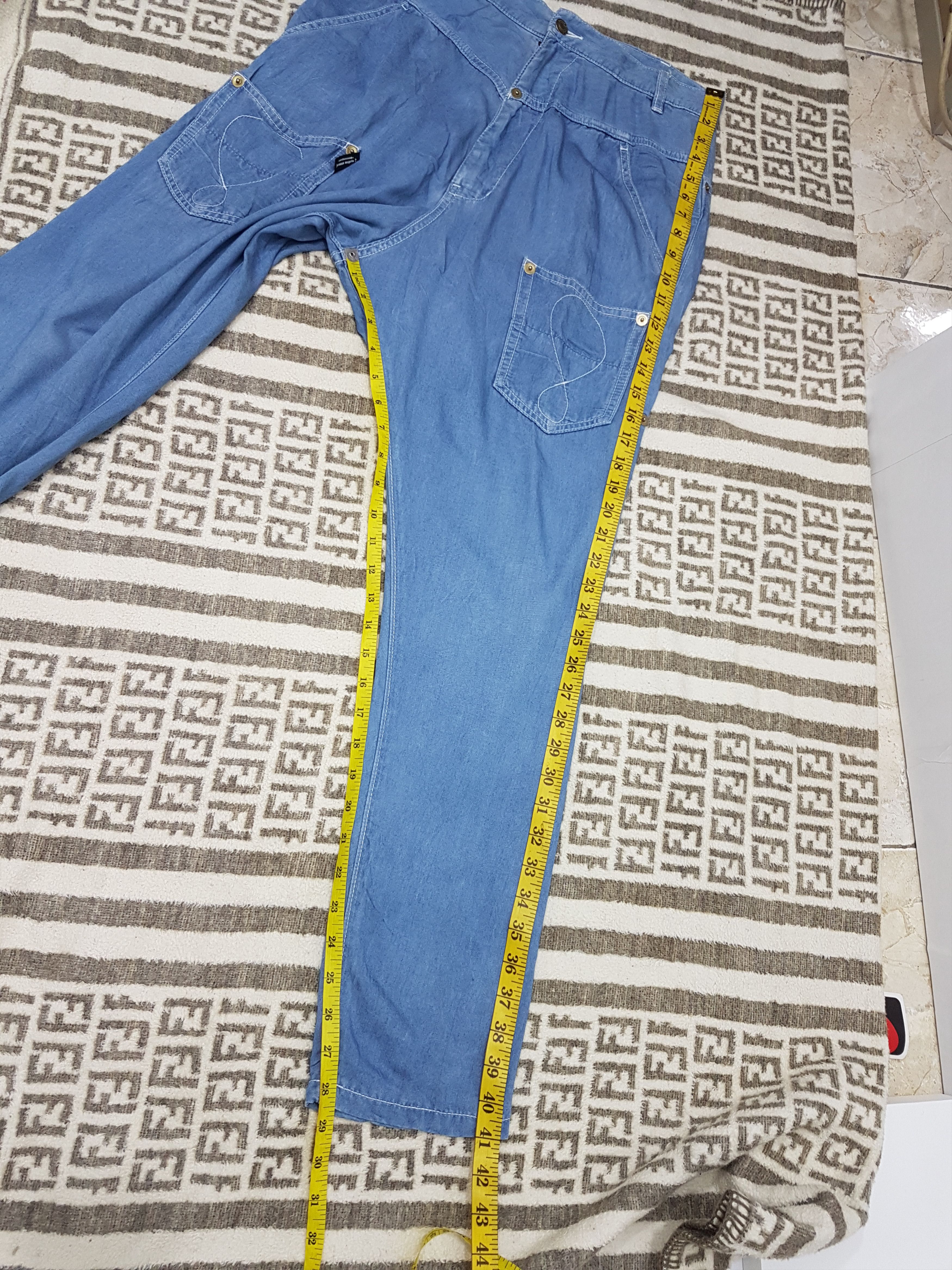 Issey Miyake Issey Ex Designer Mercibeucoup Drop Crotch Rayon Pants Size US 30 / EU 46 - 5 Thumbnail