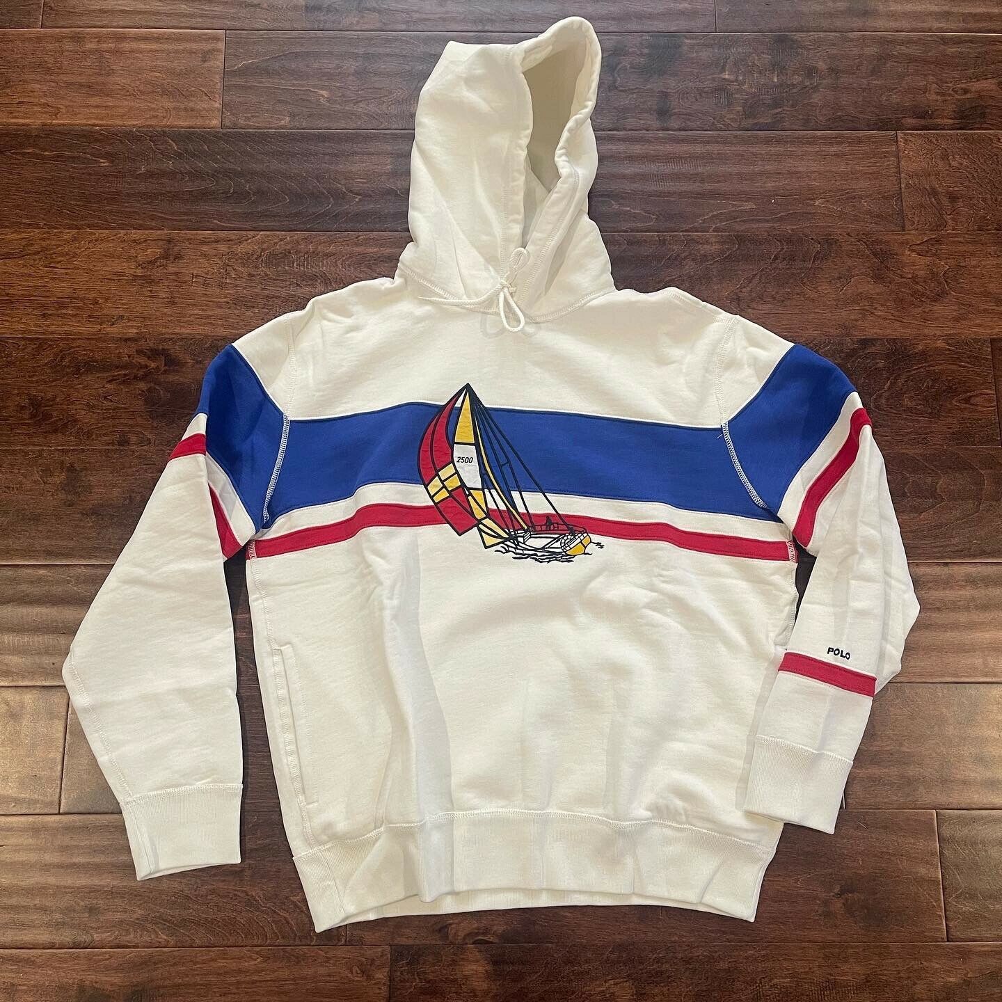 Polo Ralph Lauren Polo Ralph Lauren Sail Boat CP93 Hoodie sweatshirt LARGE Size US L / EU 52-54 / 3 - 3 Thumbnail