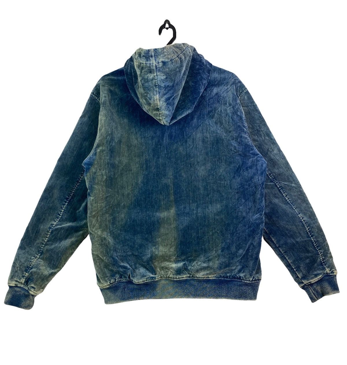 Billabong × Velvet × Vintage Rare BILLABONG velvet hooded jacket with humor word printed Size US L / EU 52-54 / 3 - 6 Thumbnail