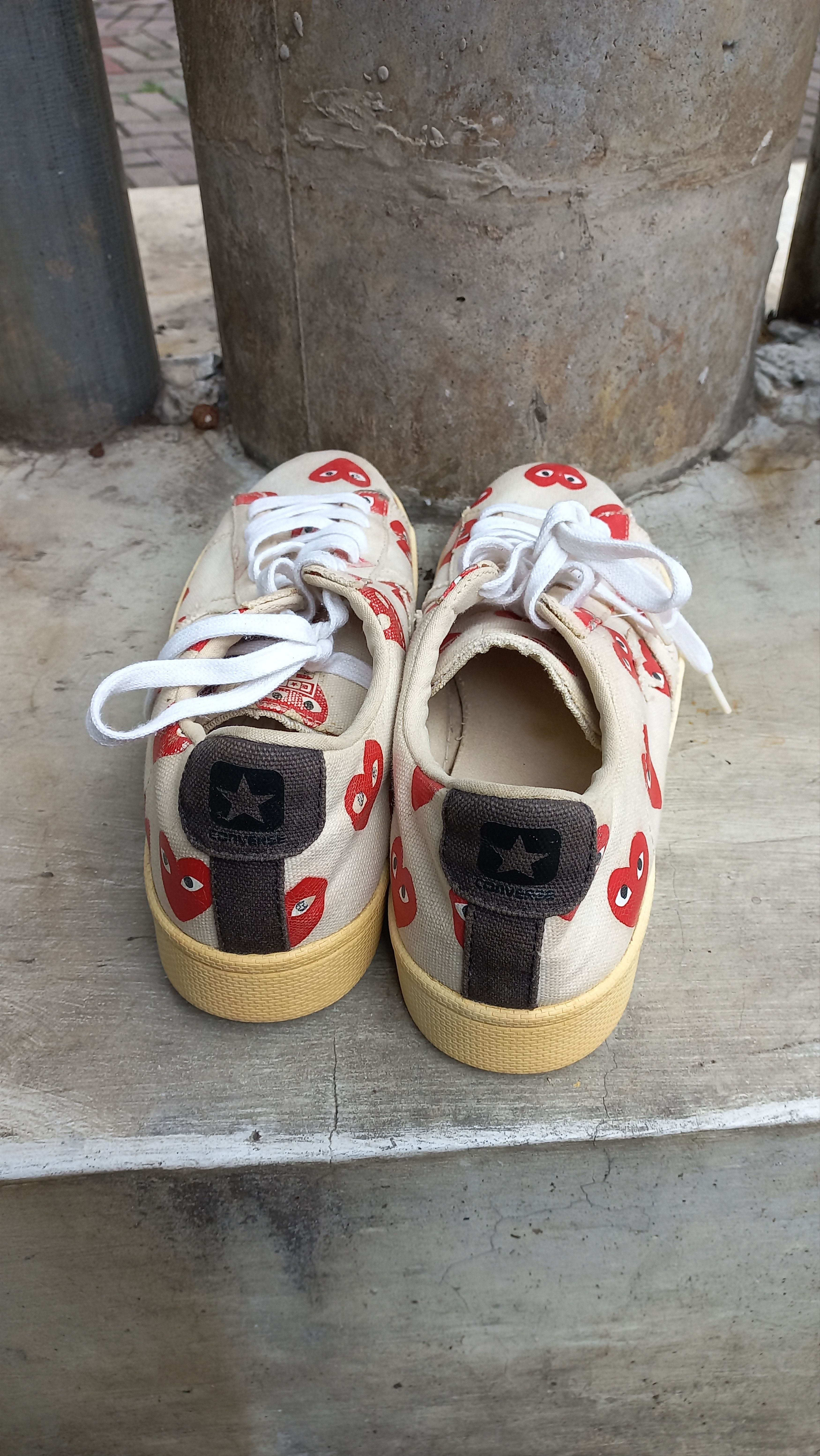 Comme des Garcons × Converse 💥 Mega Rare Converse Comme Des Garcon x Converse Size US 11 / EU 44 - 4 Thumbnail