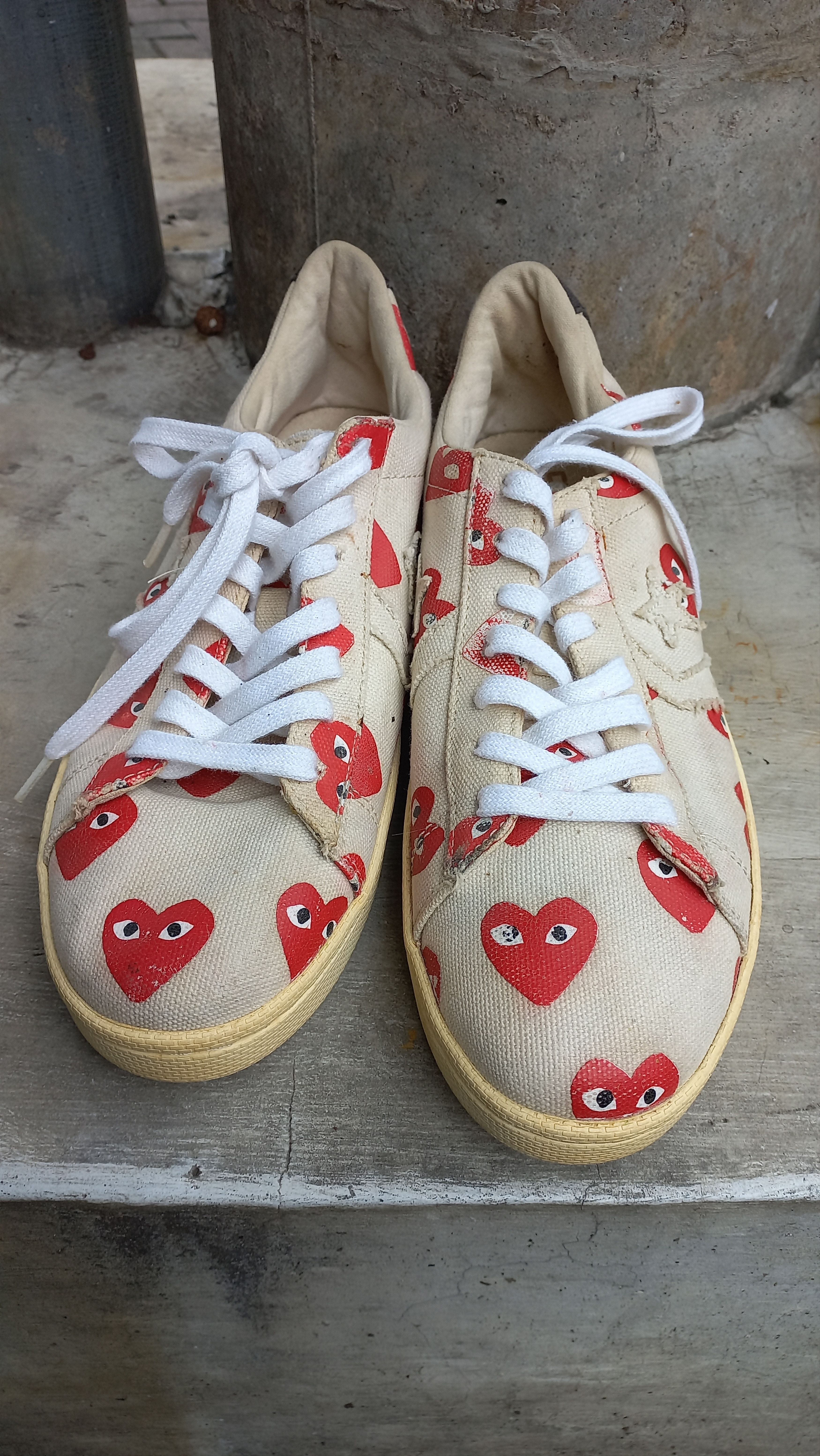 Comme des Garcons × Converse 💥 Mega Rare Converse Comme Des Garcon x Converse Size US 11 / EU 44 - 2 Thumbnail