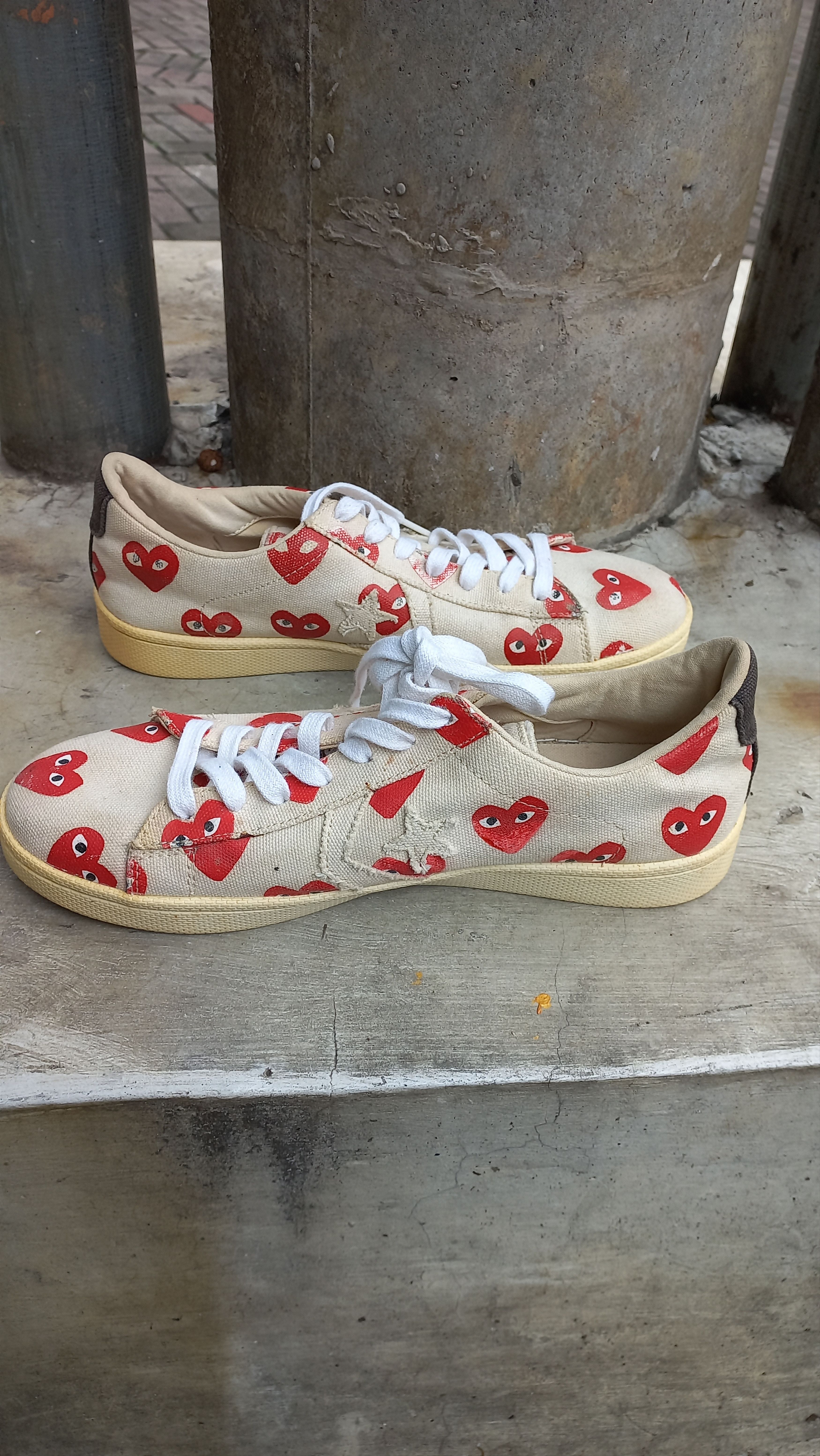 Comme des Garcons × Converse 💥 Mega Rare Converse Comme Des Garcon x Converse Size US 11 / EU 44 - 5 Thumbnail