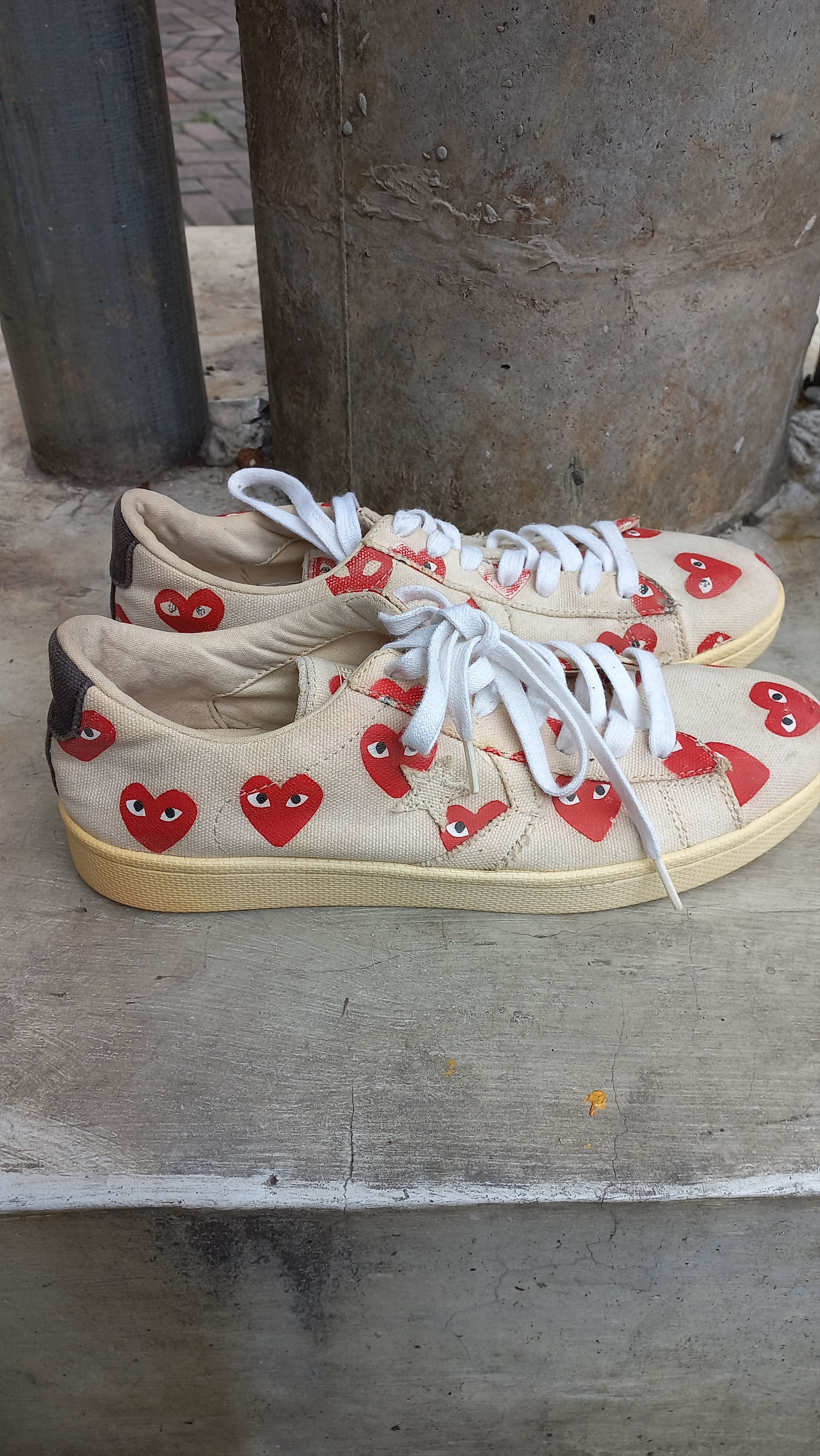 Comme des Garcons × Converse 💥 Mega Rare Converse Comme Des Garcon x Converse Size US 11 / EU 44 - 1 Thumbnail