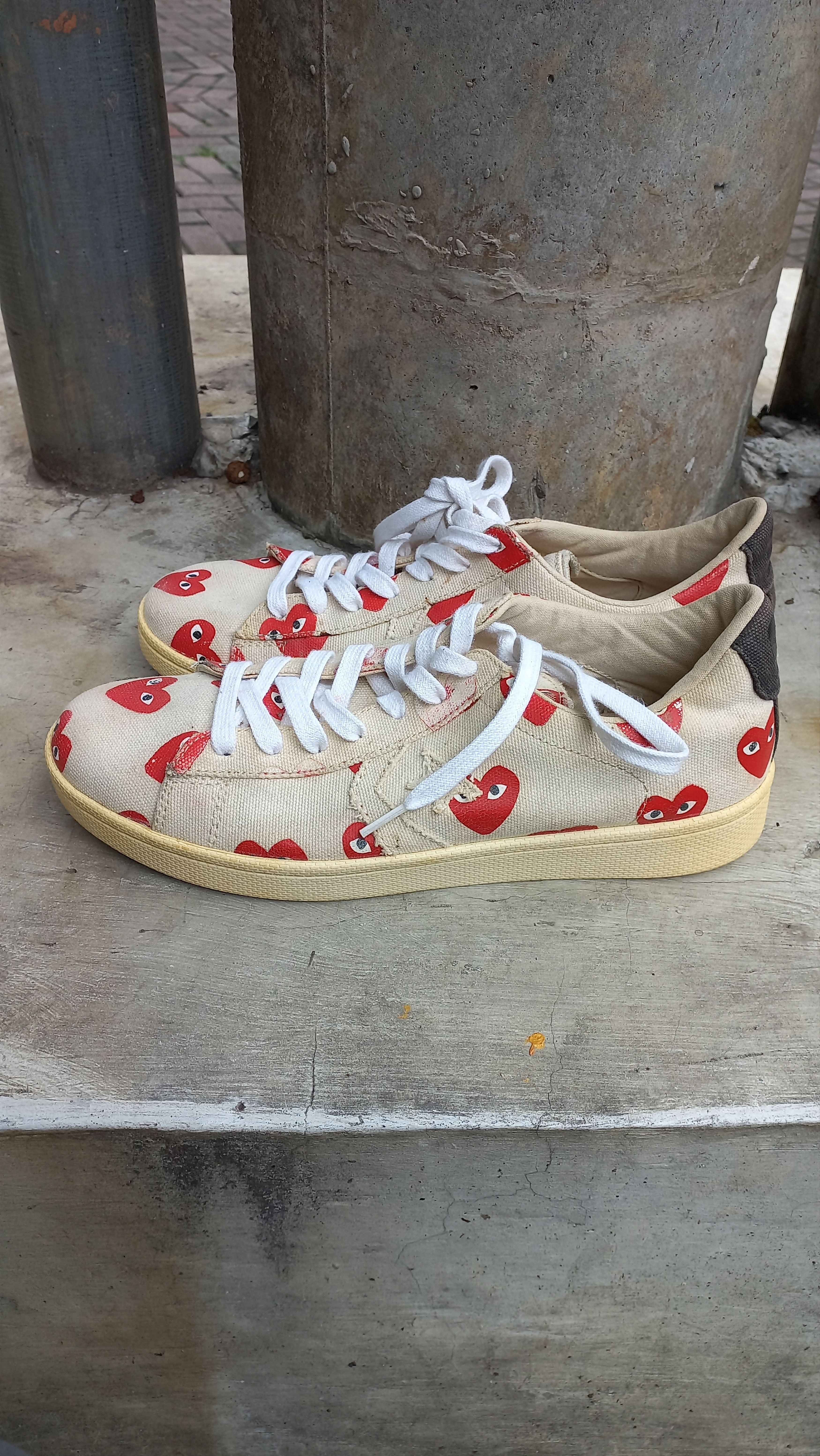 Comme des Garcons × Converse 💥 Mega Rare Converse Comme Des Garcon x Converse Size US 11 / EU 44 - 3 Thumbnail