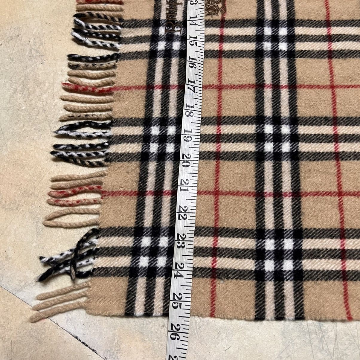 Burberry Vintage Burberrys Nova Check Scarf Size ONE SIZE - 6 Thumbnail