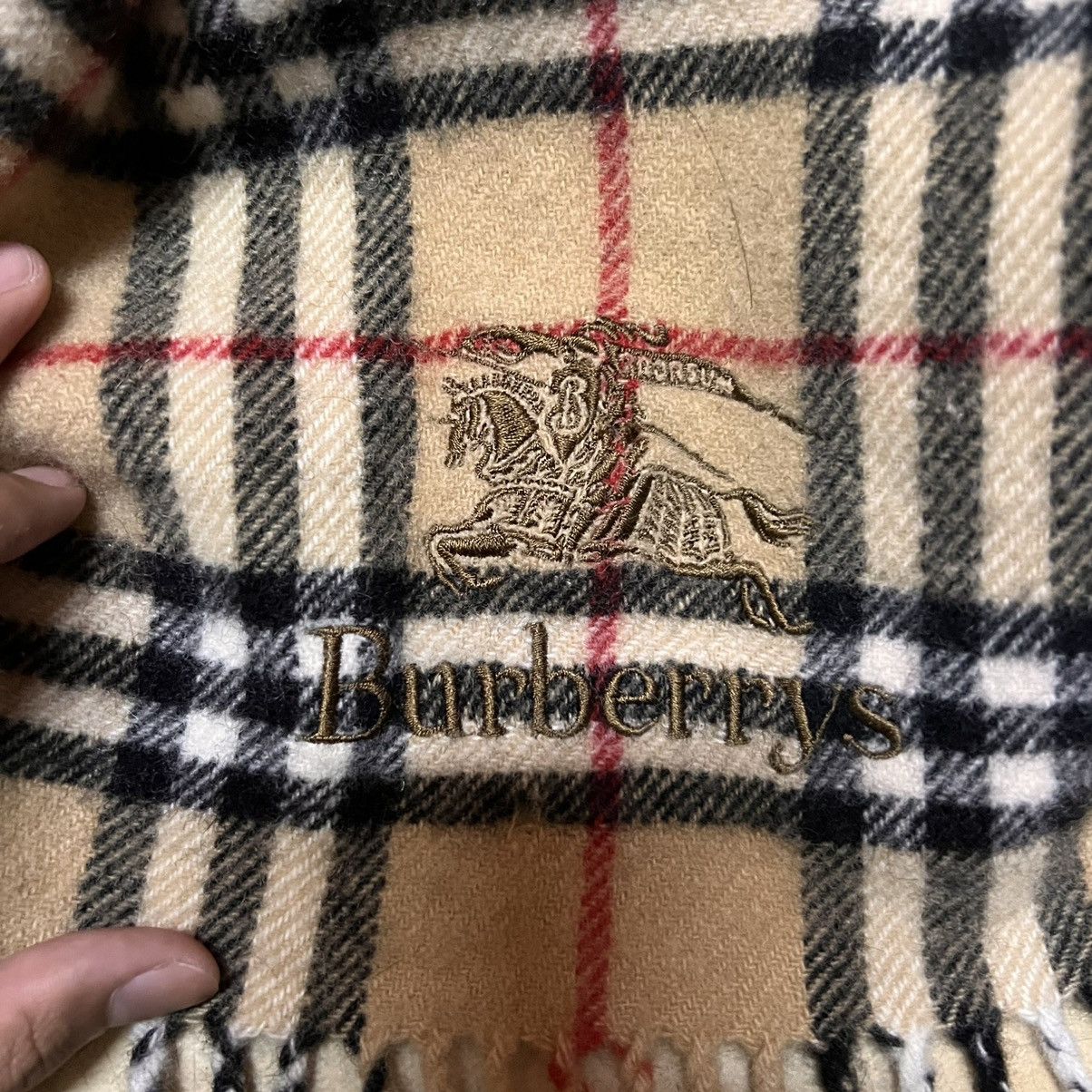 Burberry Vintage Burberrys Nova Check Scarf Size ONE SIZE - 3 Thumbnail